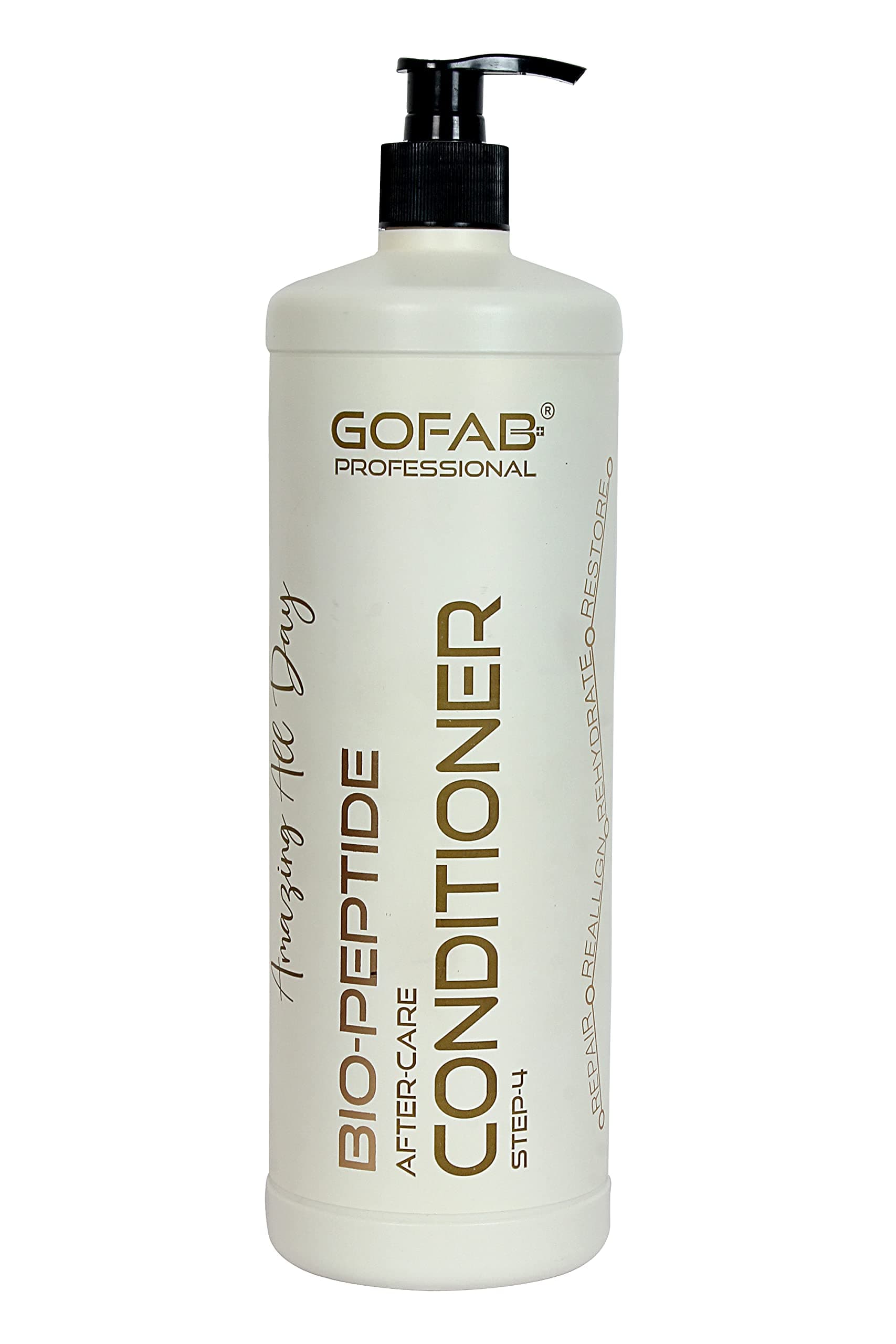 PROFESSIONAL BIO PEPTIDE CONDITIONER 1000ML DAMAGE REPAIR ROOT STRENGHTENING WITH BIOTIN COLLAGEN INTENSE HYDRATING