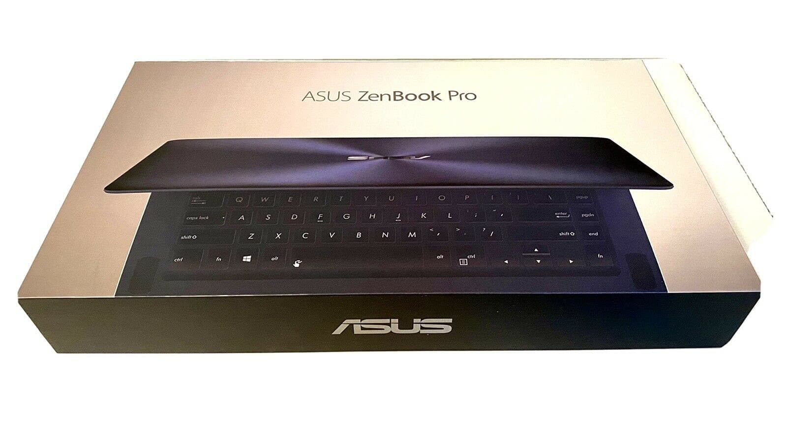 ASUS ZenBook Pro UX550VE-XH71 15.6" Full HD Notebook Computer, Intel Core i7-7700HQ 2.80GHz, 16GB RAM, 512GB SSD, NVIDIA GeForce GTX 1050 Ti 4GB GDDR5, Windows 10 Professional, Matte Black