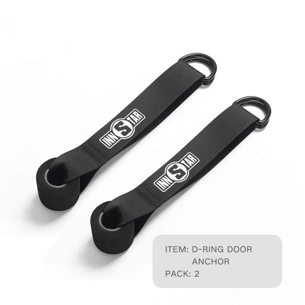 INNSTARResistance Bands Accessories Exercise Bands Attachment, Fitness Handles, Foot Strap for Home Gym Workout Full Body Workout