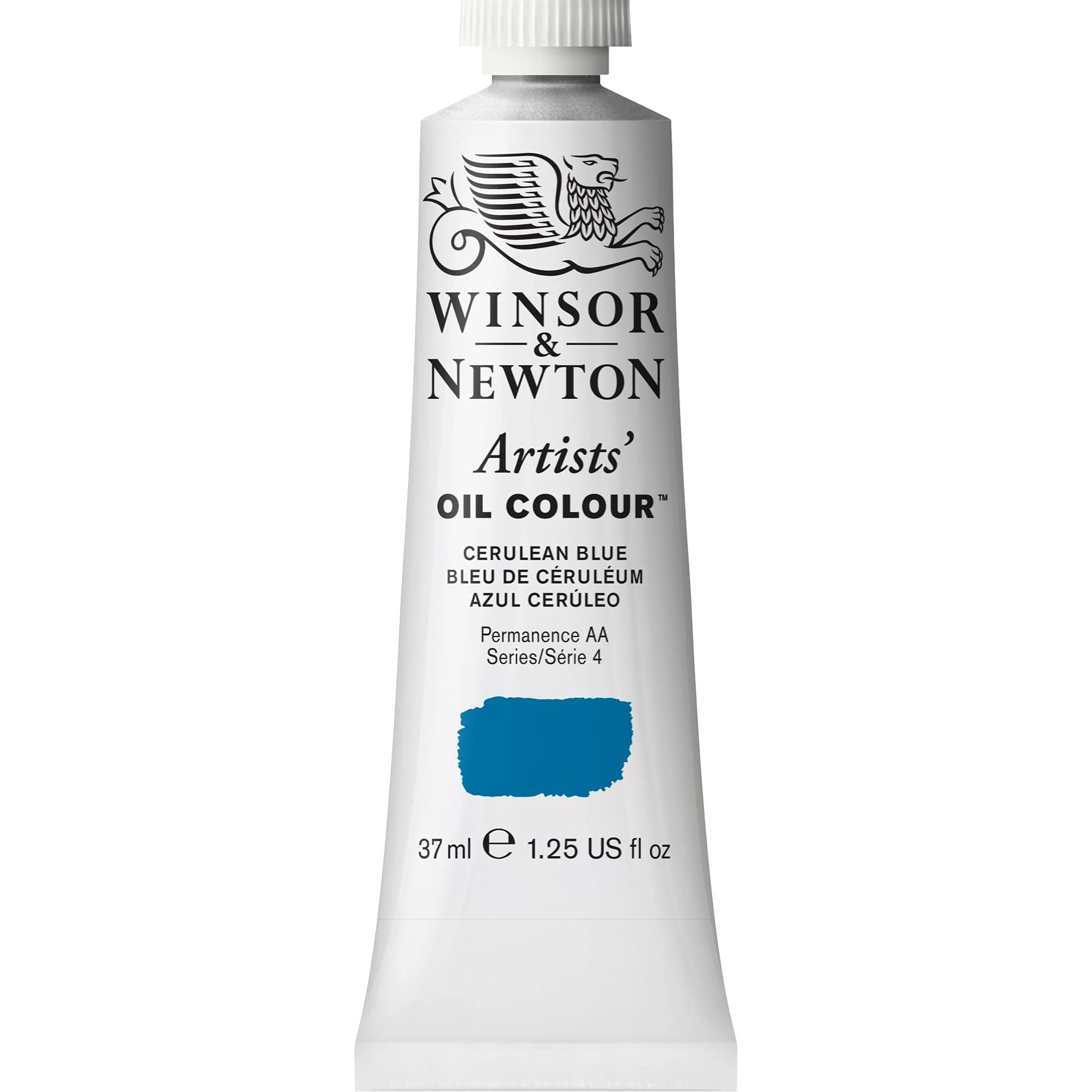 Winsor & Newton 37ml Artists' Oil Colour - Cerulean Blue