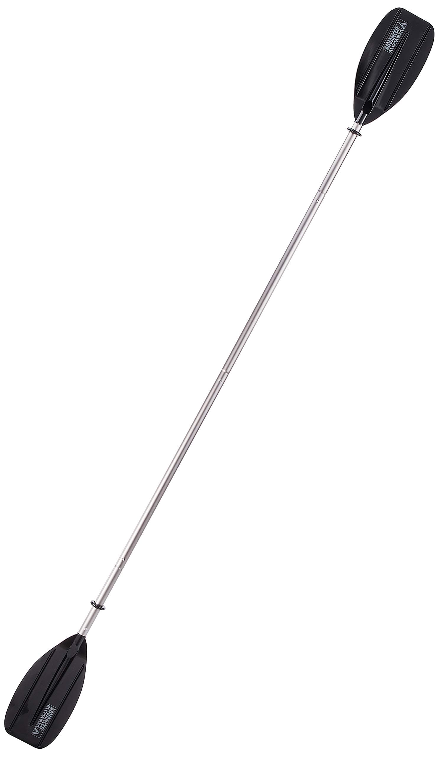 ADVANCED ELEMENTSUltraliteLite 4-Piece Aluminum/Nylon Kayak Paddle - 224cm (88") Assembled - 60cm (23.6") Packed - 23.5 oz, Black, (AE5005)