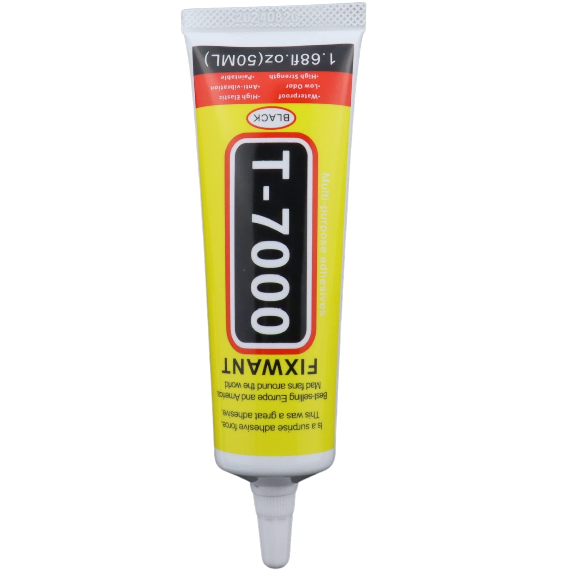 T-7000 Upgrde Glue for Phone Glass Fabric Craft Loudspeaker, T7000 High Viscosity Glues for Cell Phone Screen Repair (1 x 50ML/1.68fl.oz)