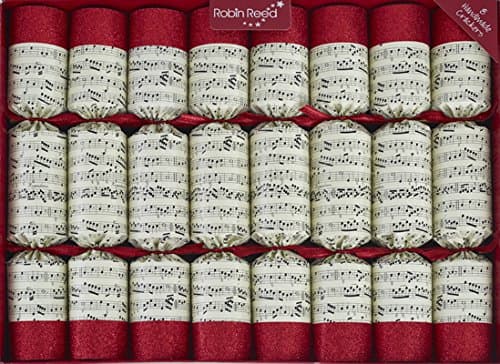 Robin Reed 8 x 14 Handbells Musical christmas crackers contains metal bells