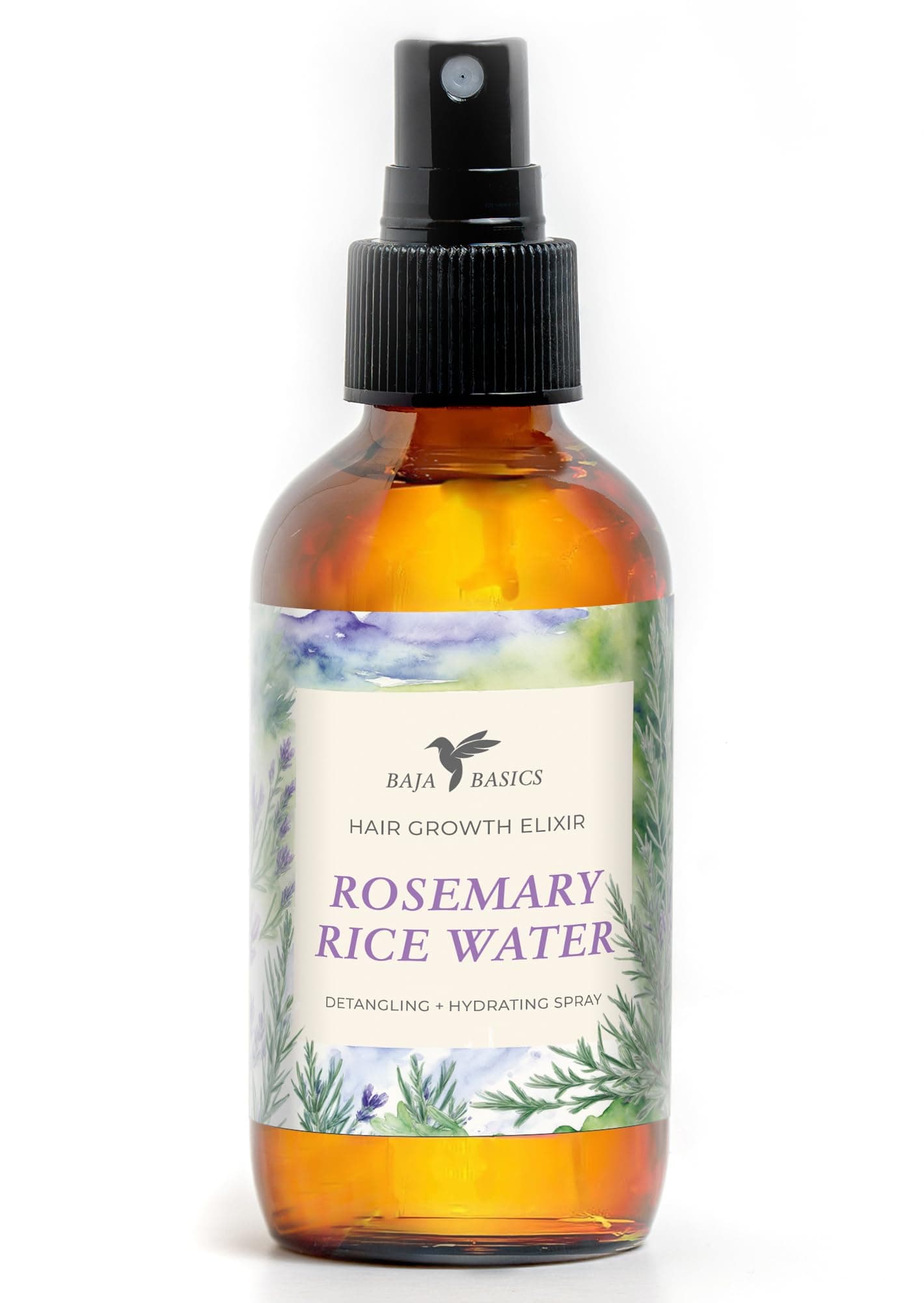 - Baja Basics Rosemary Rice Water for Hair Growth Spray - Longsheng Rice Water Spray & Rosemary Oil for Hair - Scalp Treatment for Strengthening, Thickening & Hydrating Dry Hair for Men & Women - 4oz
