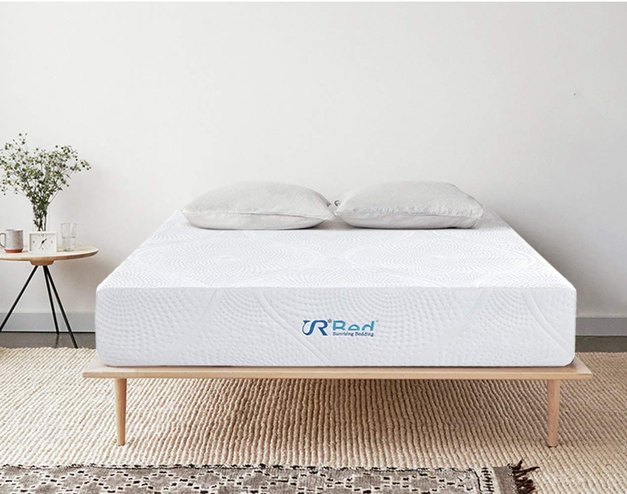 Sunrising Bedding 12 Inch Memory Foam Mattress, Medium Firm Mattress in a Box, CertiPUR-US Certified Foam - 120 Night Trial - 20-Year U.S. Warranty (Queen)