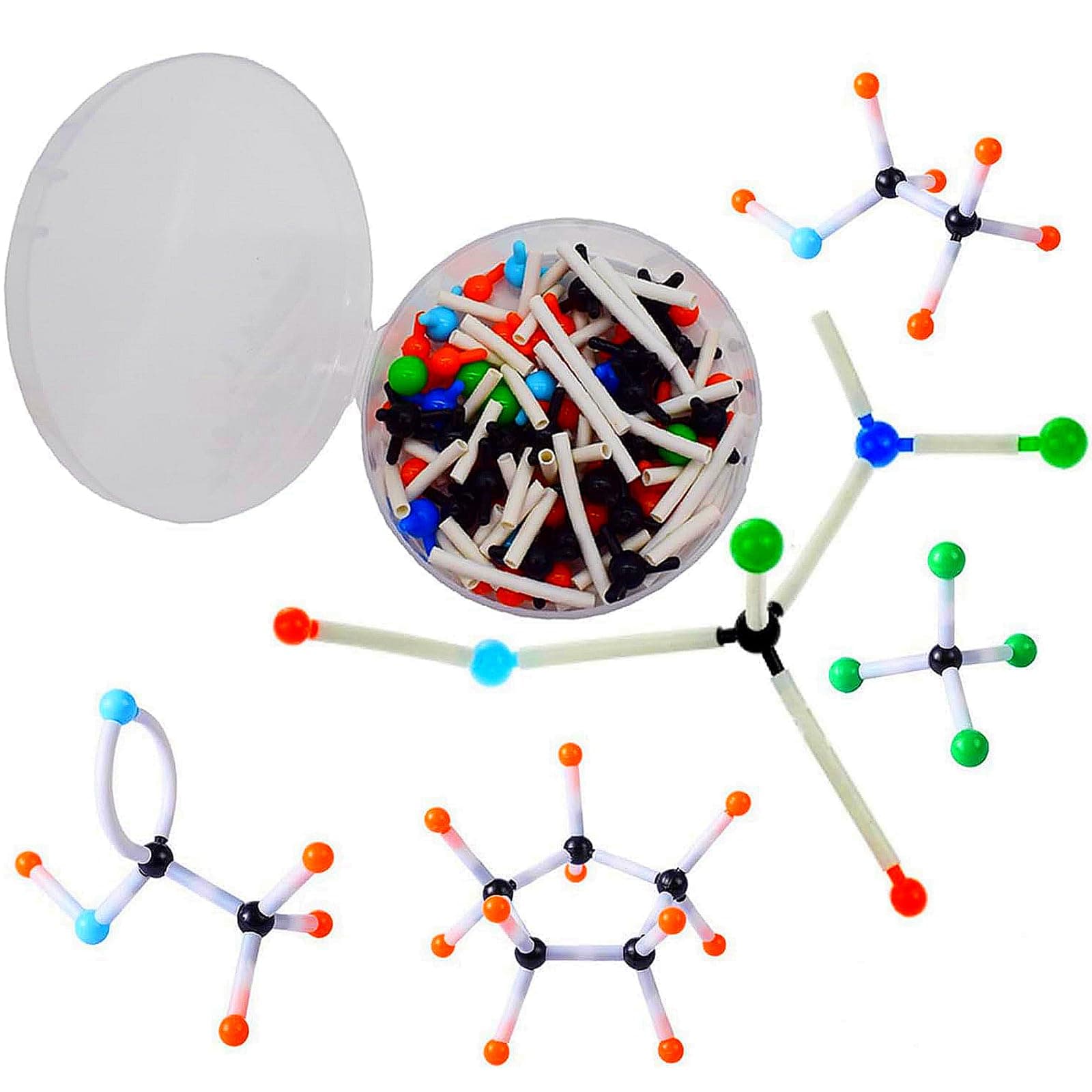 Molecular Model Kit Organic and Inorganic Chemistry Scientific Structure Building Atom Links Educational Toys Teaching Learning Set Molecular Models