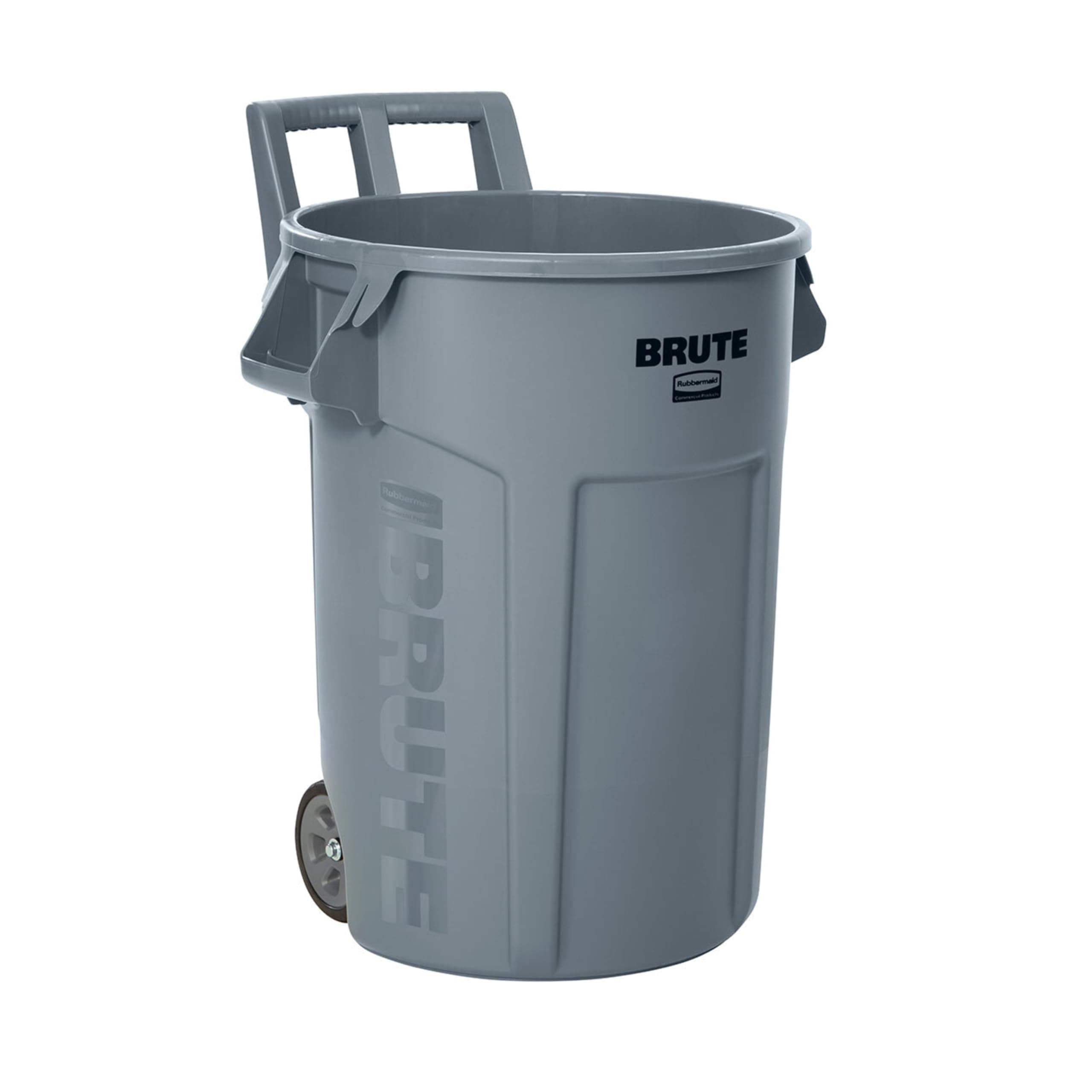Rubbermaid Commercial Products Wheeled Brute Container 167L, Grey, 2131929