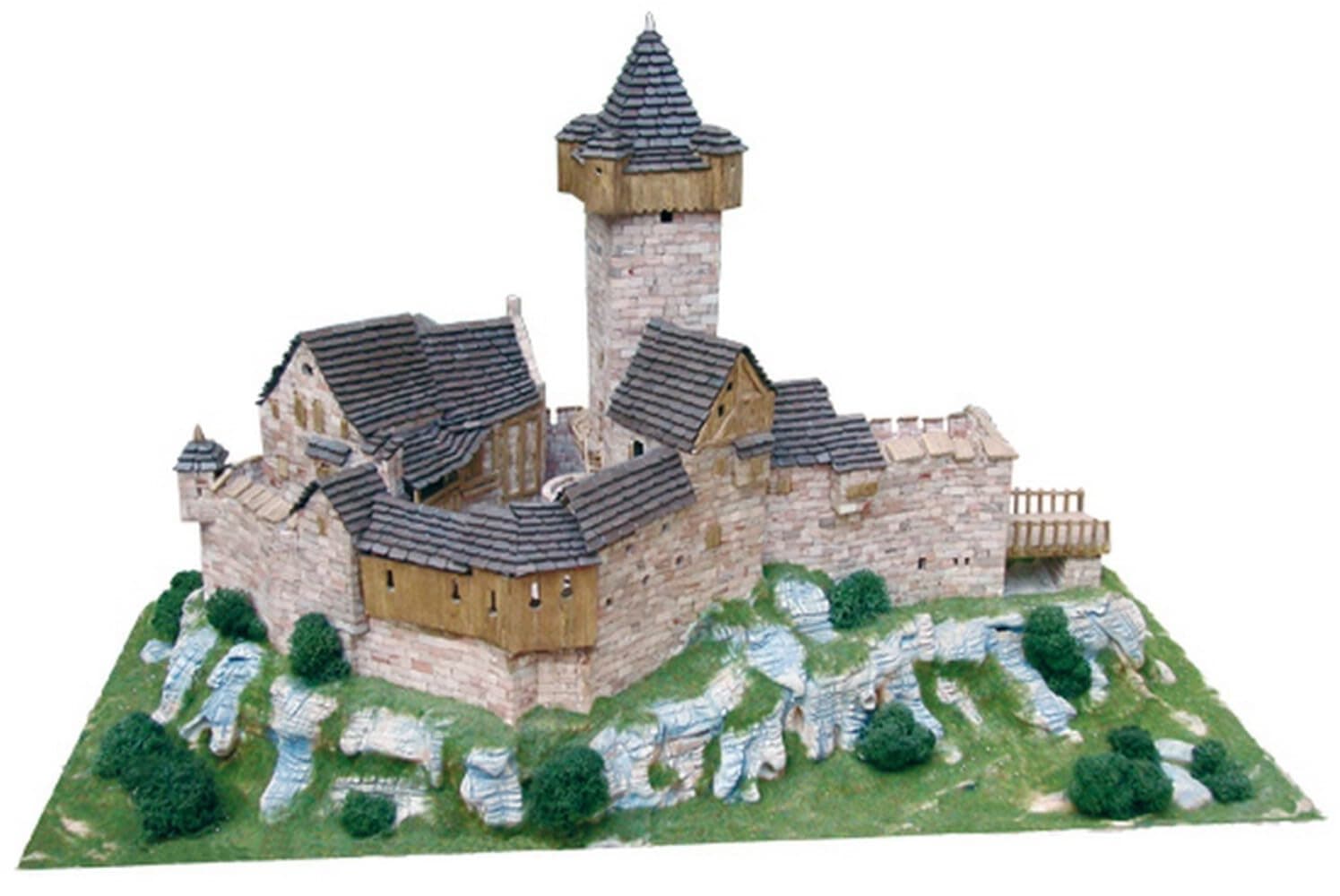 KIT DA MONTARE IN SCALA COMPATIBILE CON CASTELLO BURG FALKENSTEIN AUSTRIA SEC.XI PCS 7000 KIT SCALA HO AEDES ARS ADS1001