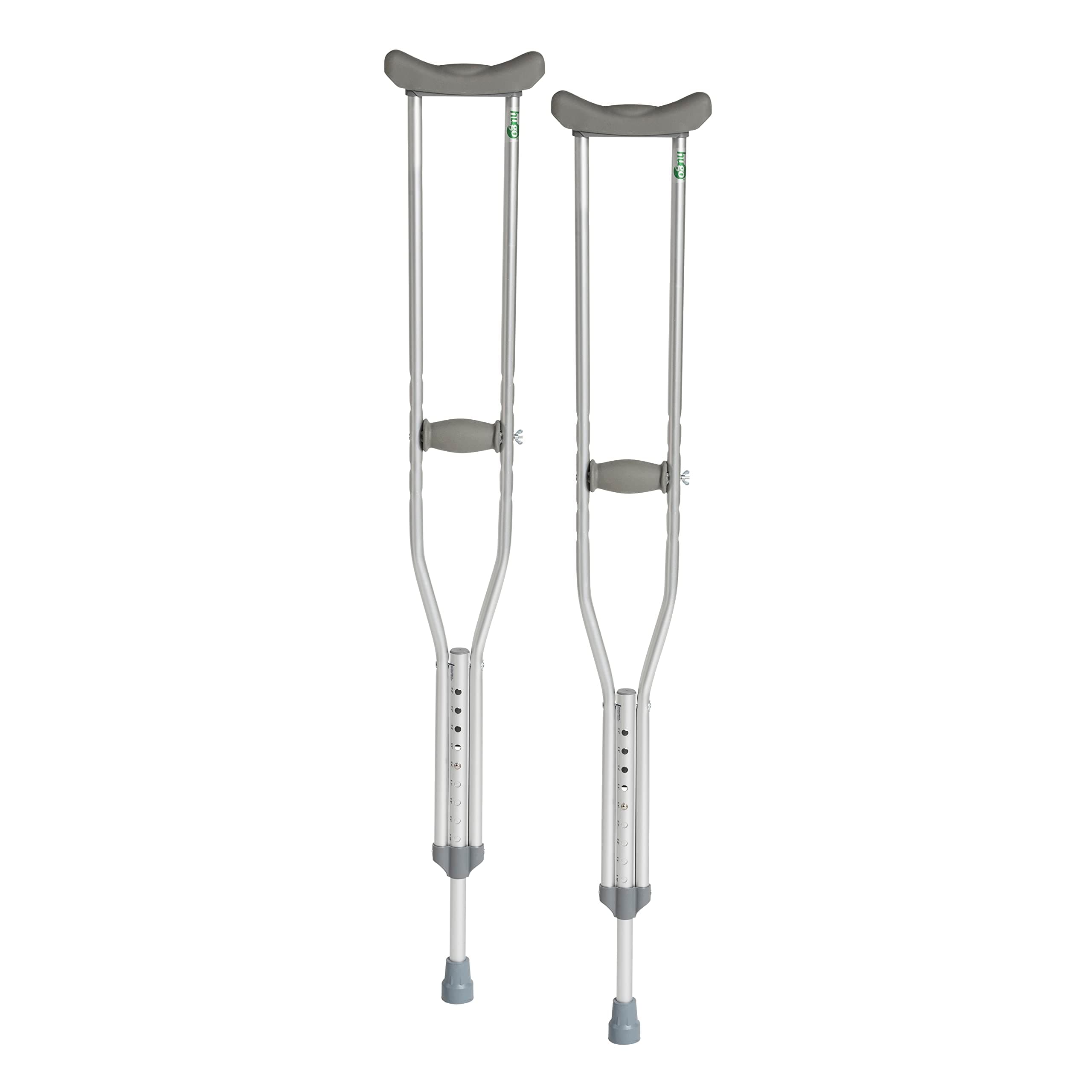 Hugo Mobility 721-785 Hugo Lightweight Adjustable Aluminum Crutches, Medium Adult by Hugo Mobility