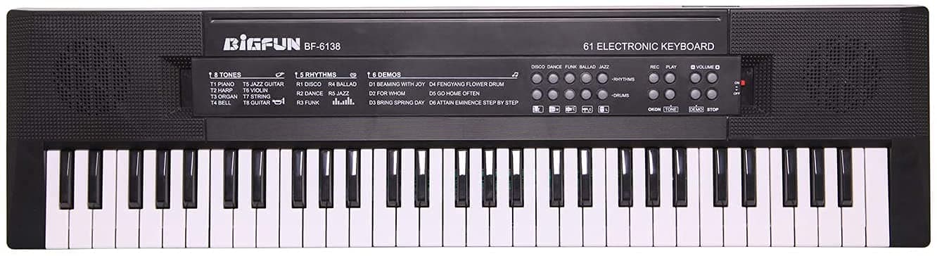 BIGFUN SD-BIGFUN1 Kids Piano Keyboard, Electronic Musical Instrument Early Learning Keyboard Piano for Beginner…