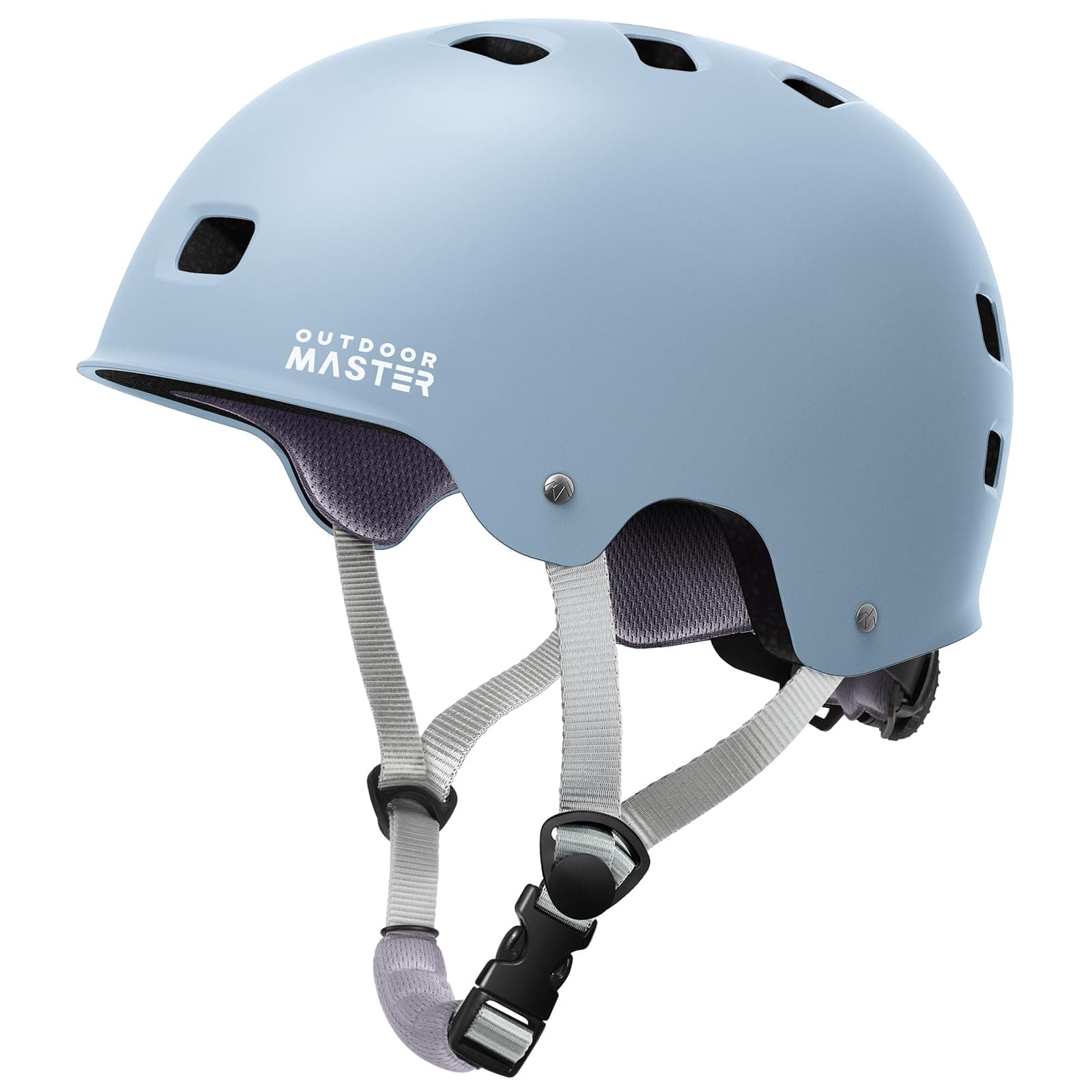 OutdoorMaster Skateboard Cycling Helmet - Two Removable Liners Ventilation Multi-Sport Scooter Roller Skate Inline Skating Rollerblading for Kids, Youth & Adults