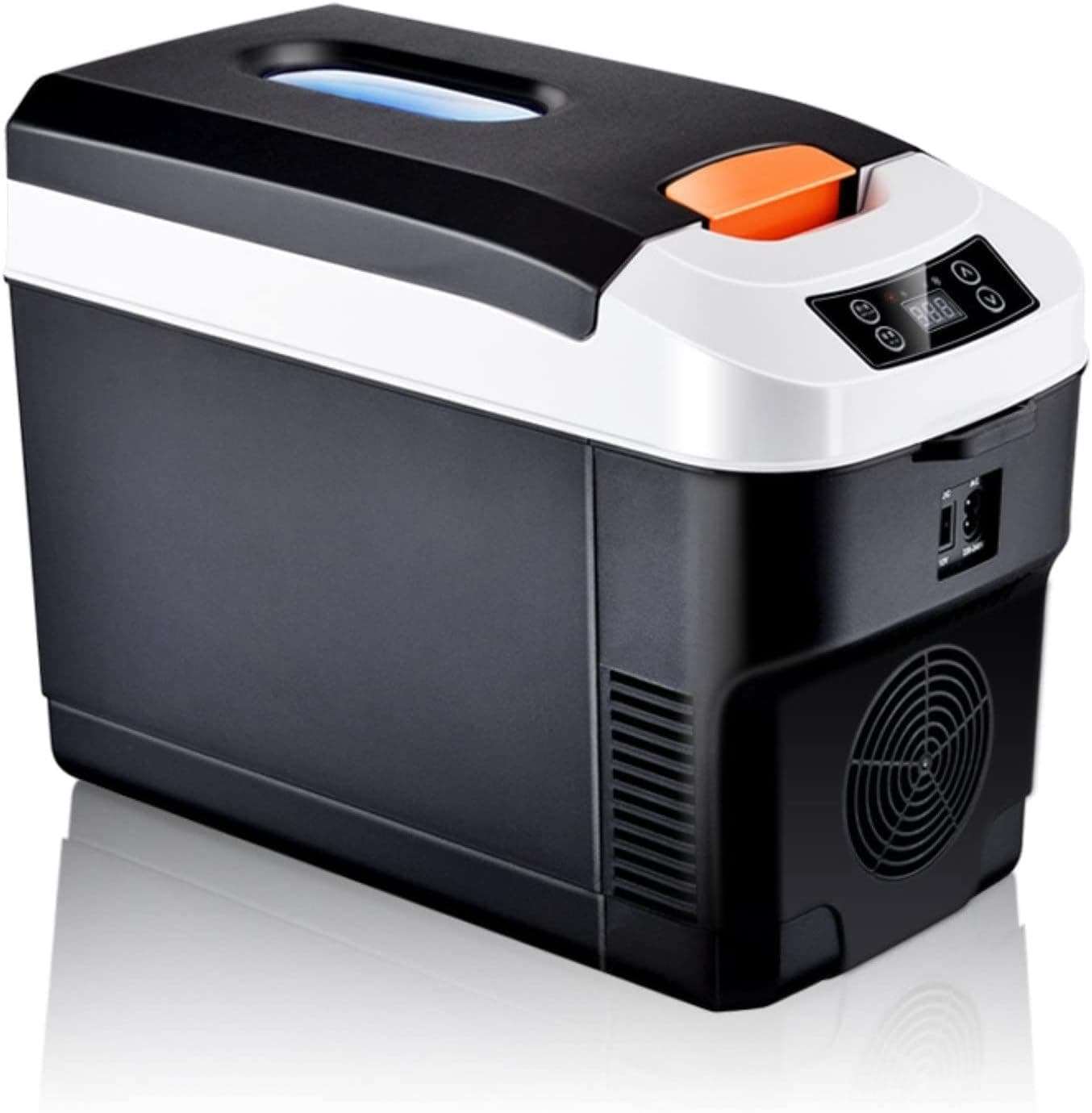 YOMYM 8L 12 Volt Car Refrigerator Portable Freezer Electric Compressor Cooler With Quiet Mode For Car RV Camping Travel Fishing Outdoor Use