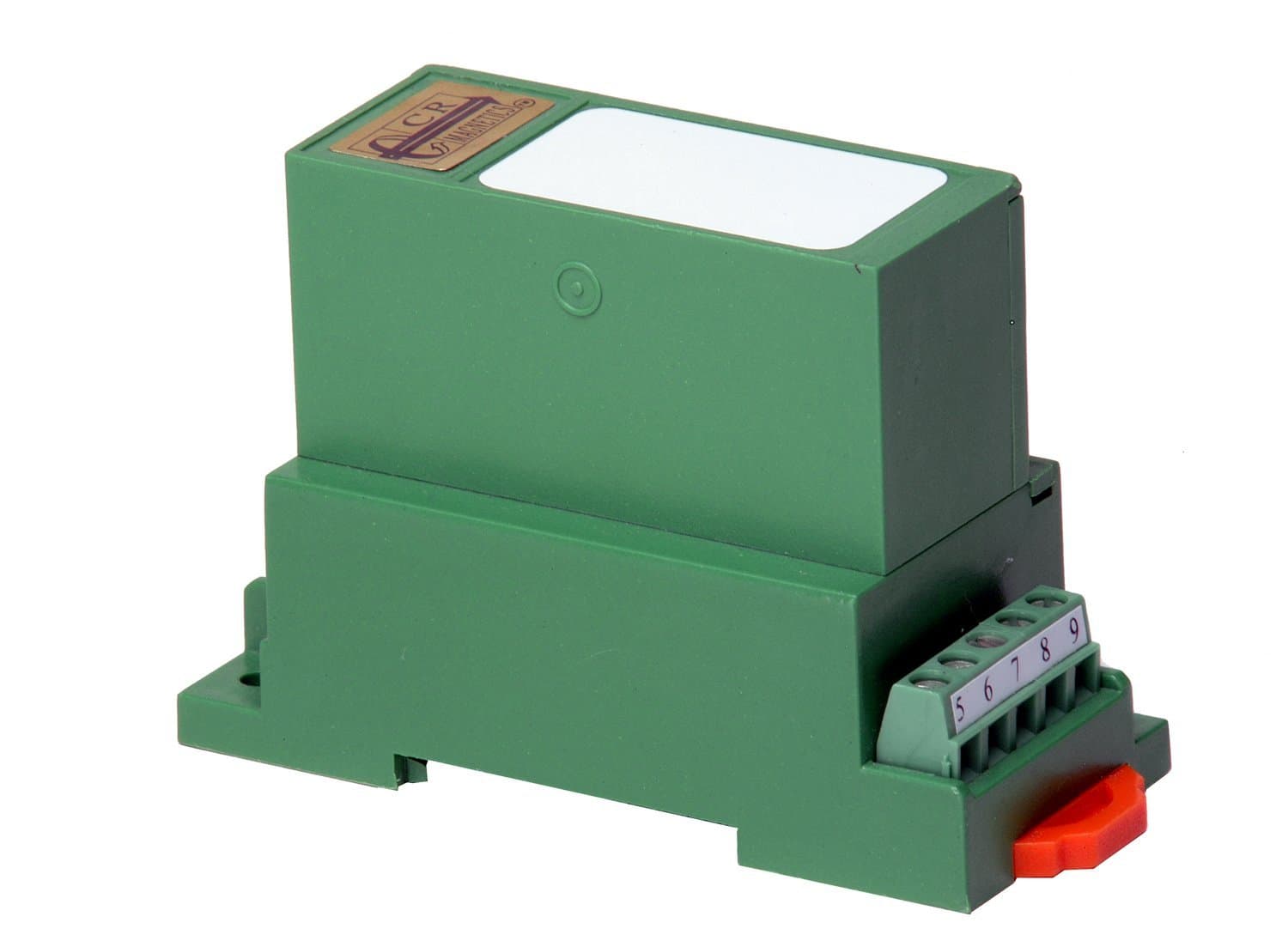 CR Magnetics CR4520-50 True RMS AC Voltage Transducer with Single Element, 20 Hz - 5 KHz, 0 - 300 Output Load, 24 VDC +/-10%, 0-50 VAC Input Range, 4 - 20 mADC Output Range