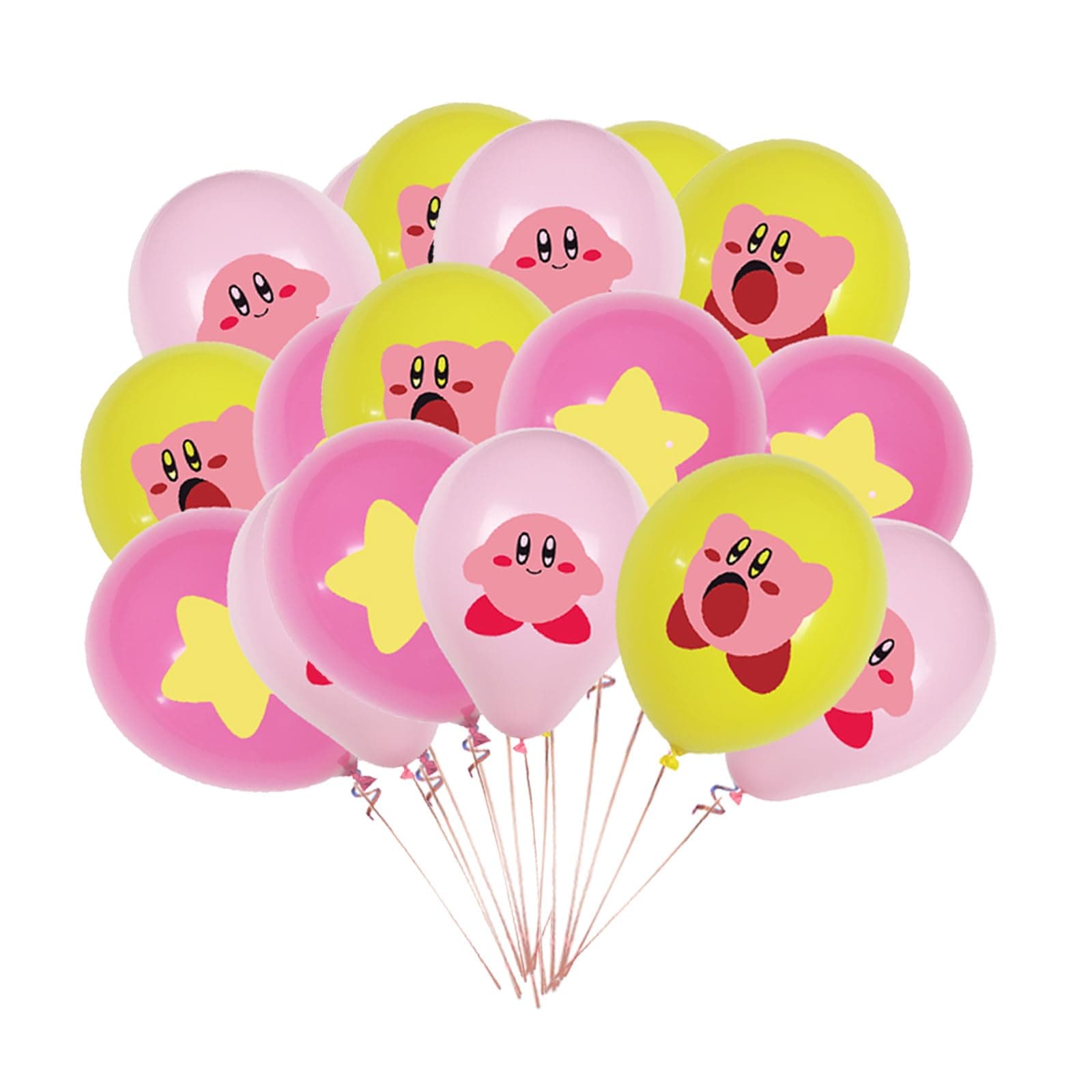 18Pcs Cute Anime Party Decoration Balloons,Latex Balloon,Anime Theme Party Supplies,Kawaii Birthday Party Ballons