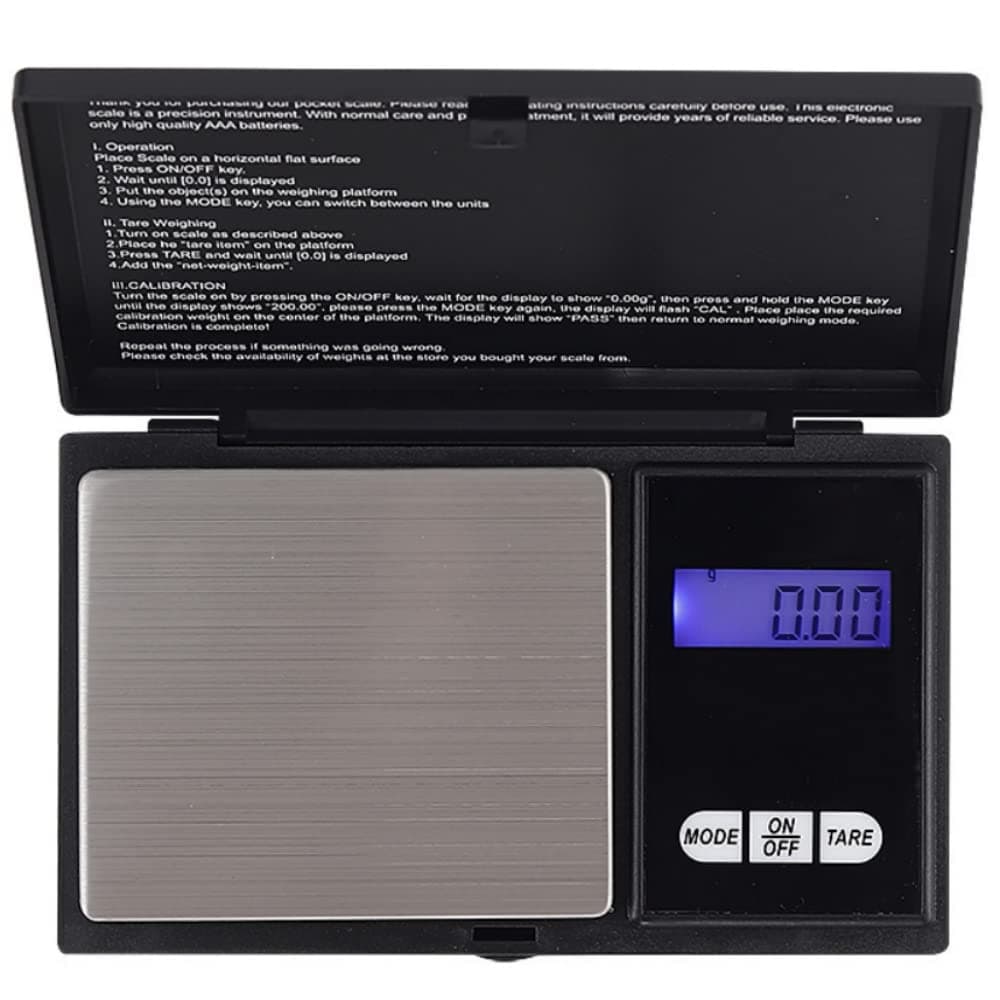 Precision Digital Scales,100g 0.01g Mini Protable Weighing Scale with Back-lit LCD Display,Stainless Steel Weight Platform for Kitchen Cooking, Coffee, Jewellery