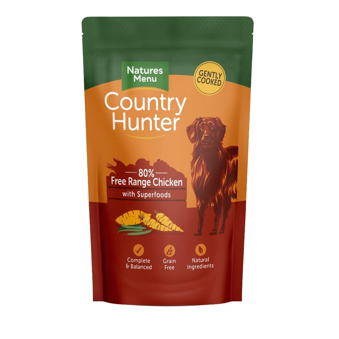 Country Hunter Dog Adult Pouch Chicken 6x150g (Pack of 3)