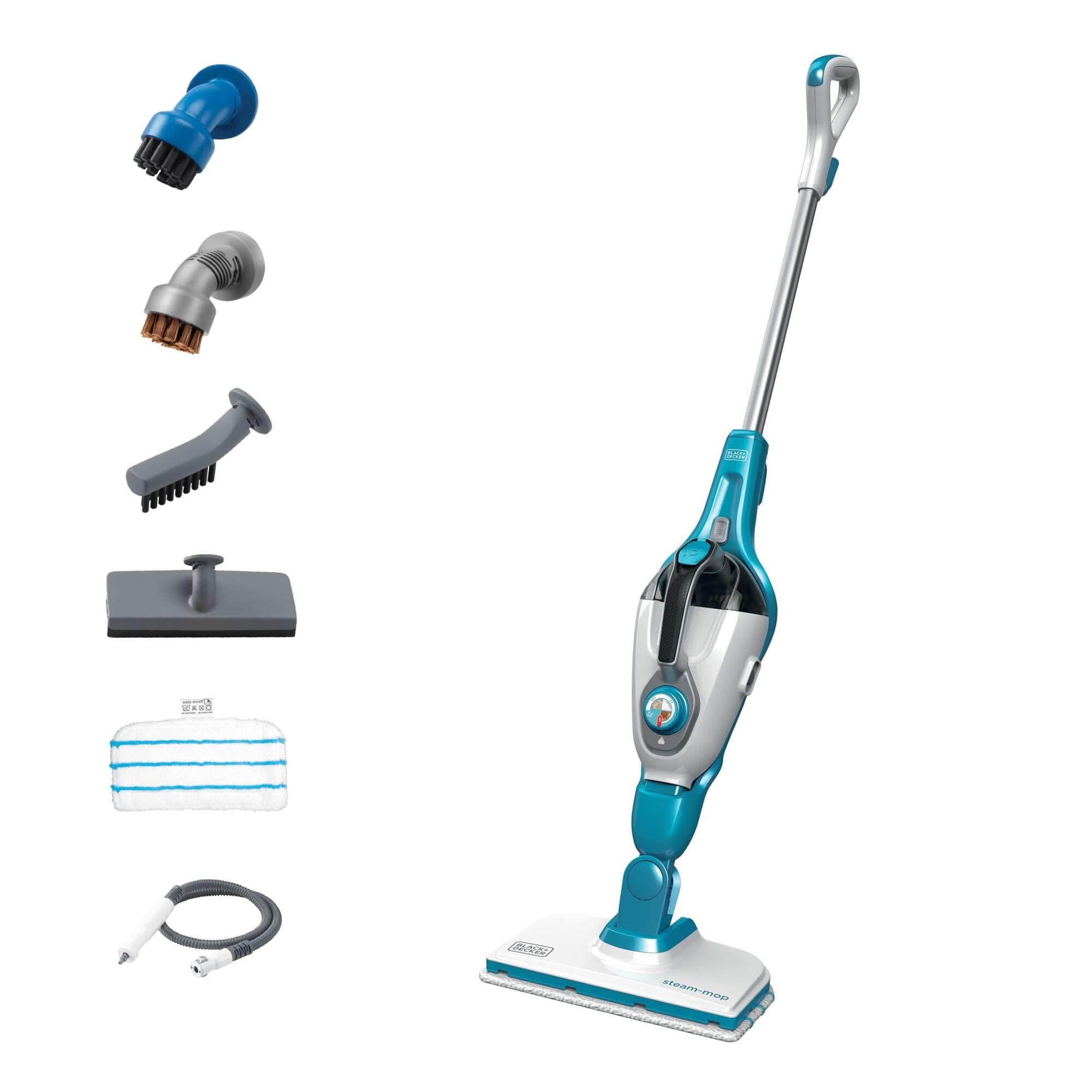 Steam Mop and Portable Steamer, 5-in-1, Corded (HSMC1321)