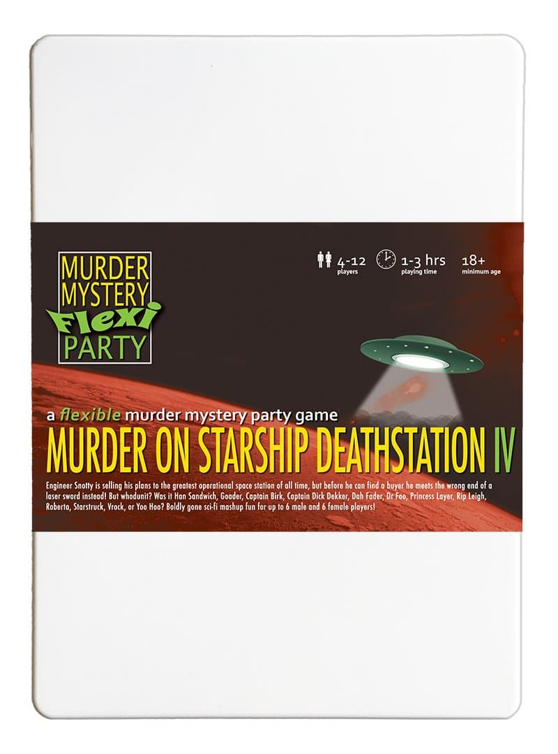 Murder Mystery Flexi PartyMurder on Starship Deathstation IV 4-12 Player