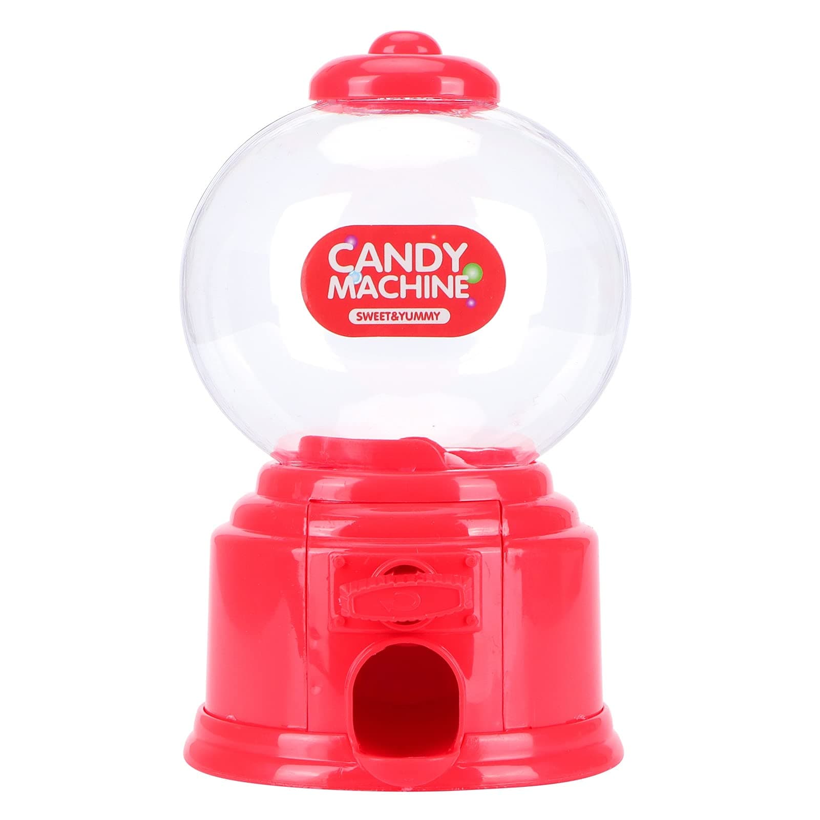 Sweet Dispenser Mini Vending Machine For Sweets, Candy Dispenser Cute Sweet Machine, Gumball Machine Plastic Candy Machine Sweets Dispenser, Gumball Dispenser Mini For Boys Girls(Red)