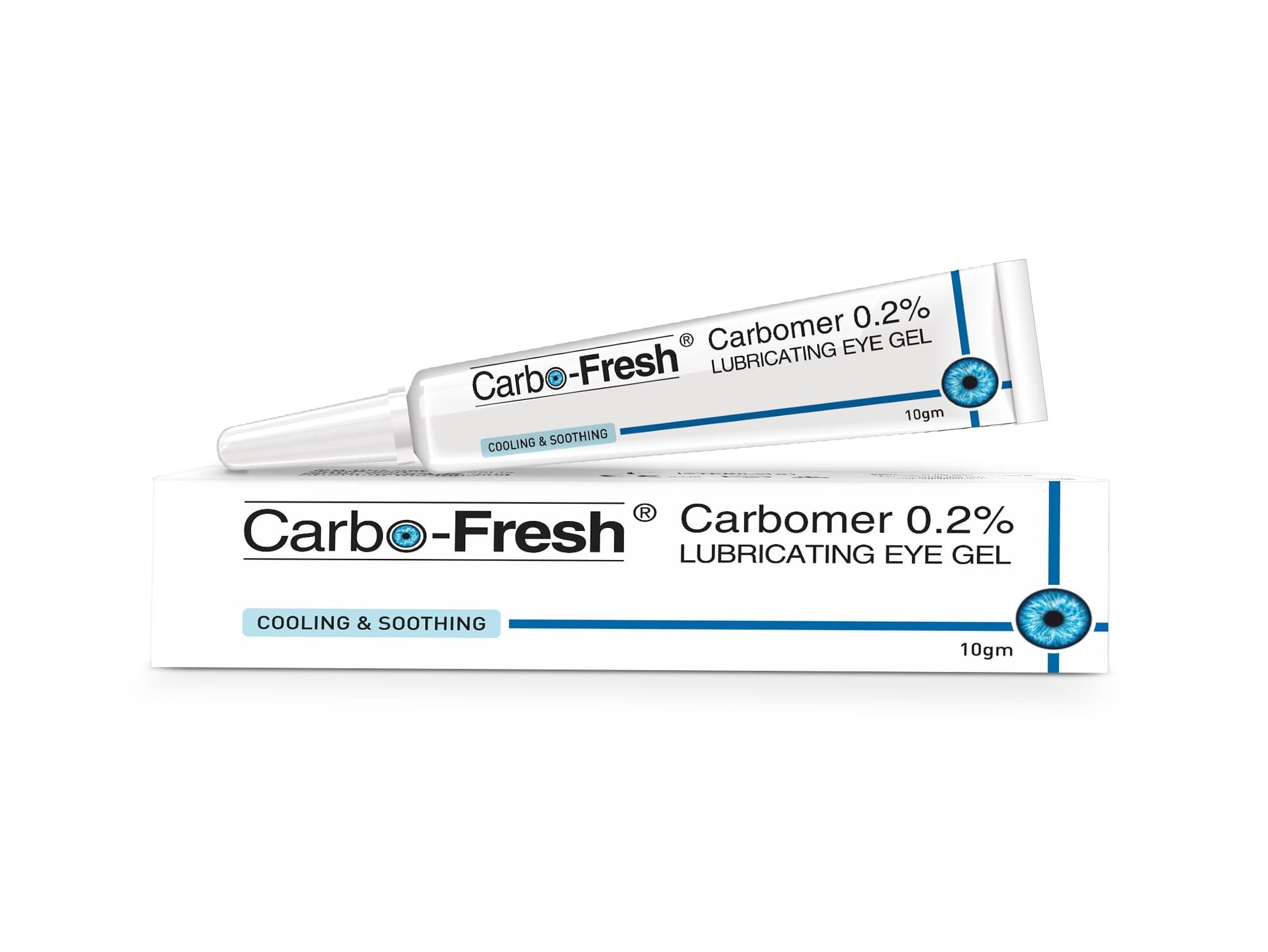 Carbomer 0.2% Lubricating Eye Gel | Eye Gel Drops for Irritated, Tired & Dry Eyes | Protects The Cornea Against The Drying Out | Quick Acute Aid for The Dry Eyes - 10 ml (1)