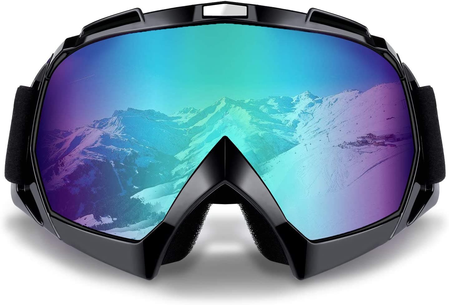 Carperipher Motorcycle Motocross Goggle for Dirt Bike Riding, Cycling and Skiing