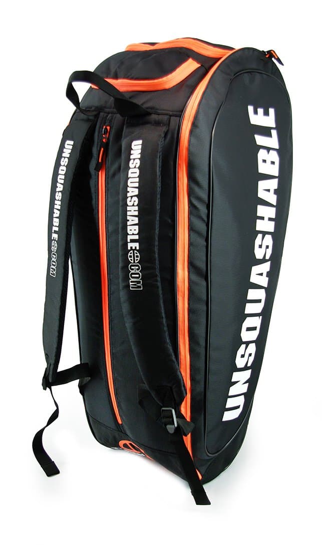 UNSQUASHABLE Tour Tec Pro Racket Bag - Black/Orange