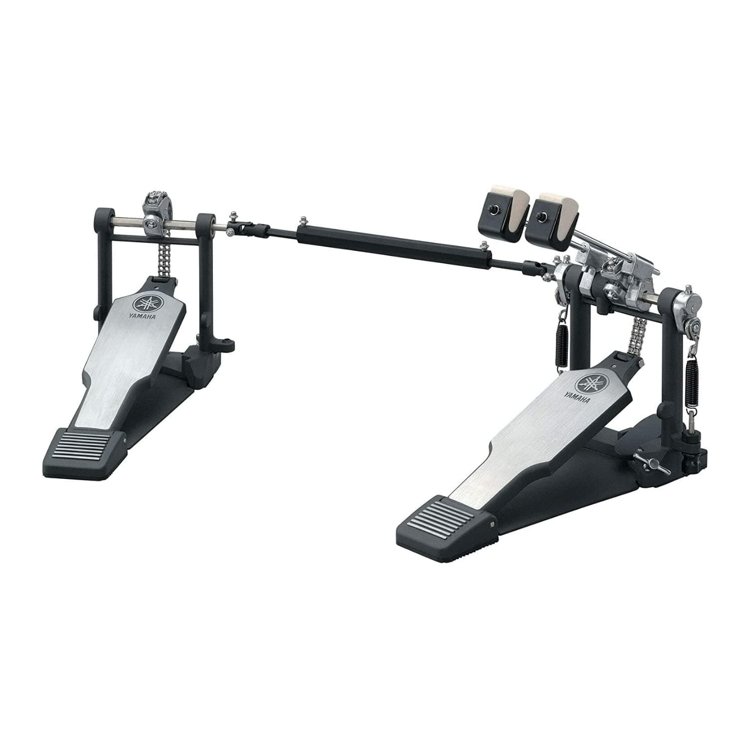 YamahaBass Pedal Double Chain Drive | Adjustable Footboard Angles | Includes Case | 2-Way Beaters | Pro Drum Hardware with 5-Year Warranty (DFP-9500C)