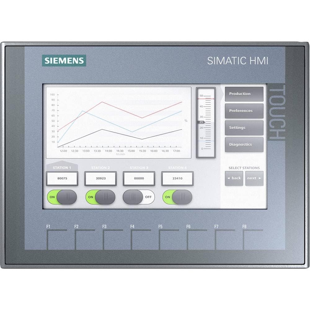 6AV2123-2GB03-0AX0 SIMATIC HMI, KTP700 BASIC, BASIC PANEL, KEY AND TOUCH OPERATION, 7" TFT DISPLAY, 65536 COLORS, PROFINET INTERFACE, CONFIGURATION FROM WINCC BASIC V13/ STEP7 BASIC V13