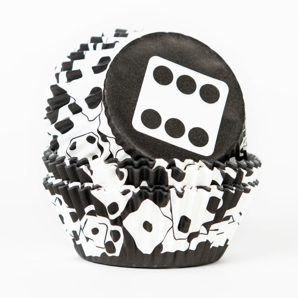 Dice Cupcake Liners