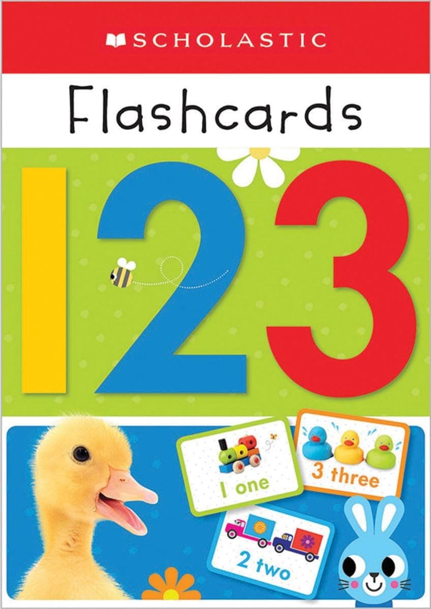 Write and Wipe Flashcards: 123 (Scholastic Early Learners)