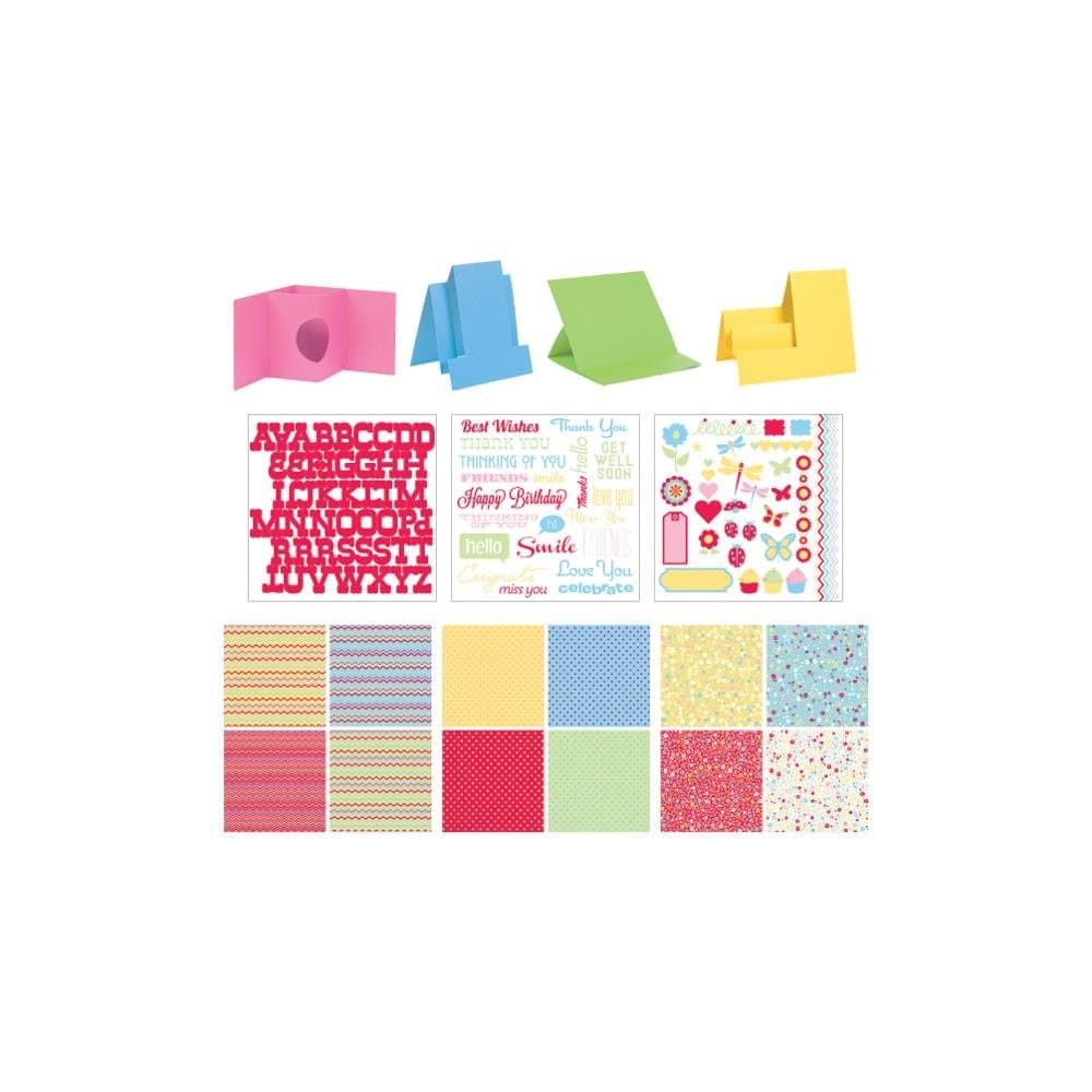 Jinger Adams Collections All Occasion Card Kit for Scrapbooking