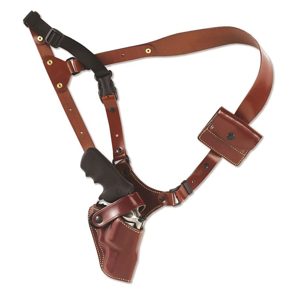 Great Alaskan Shoulder Leather Holster System,Tan GA142