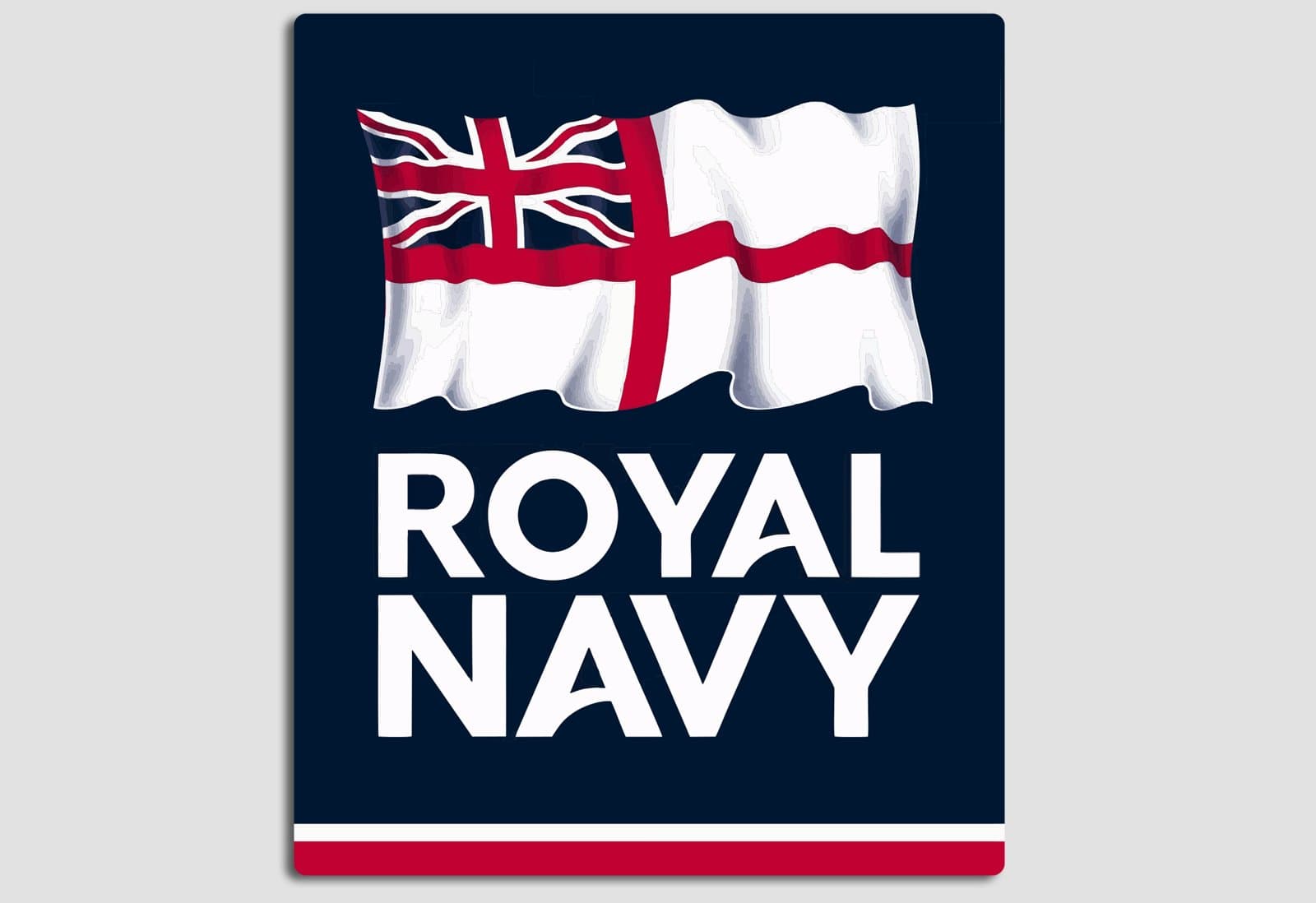 Royal Navy Logo Decal Sticker Car, Van, Laptop, Doors or Walls ideal for Camper Vans, Caravans Cars and Vans National Pride