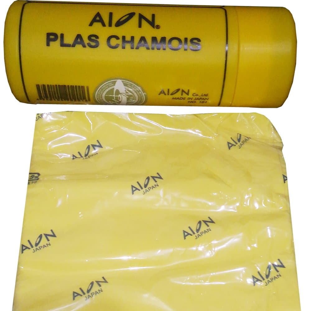 Original Synthetic Aion Kanebo Plas Chamois - Made in Japan - Size: 40 x 30 cm