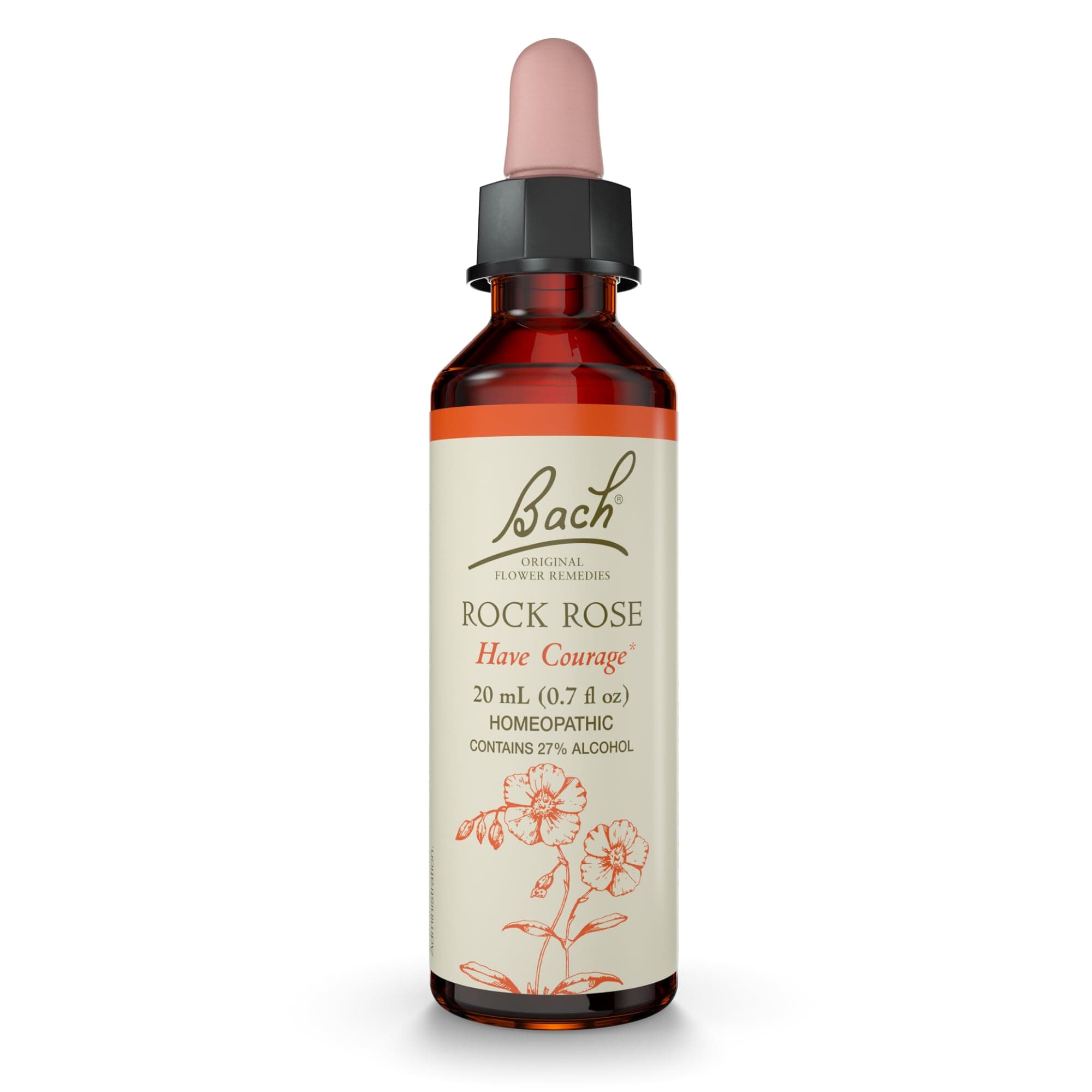 Bach Original Flower Essences, Rock Rose, 20 ml