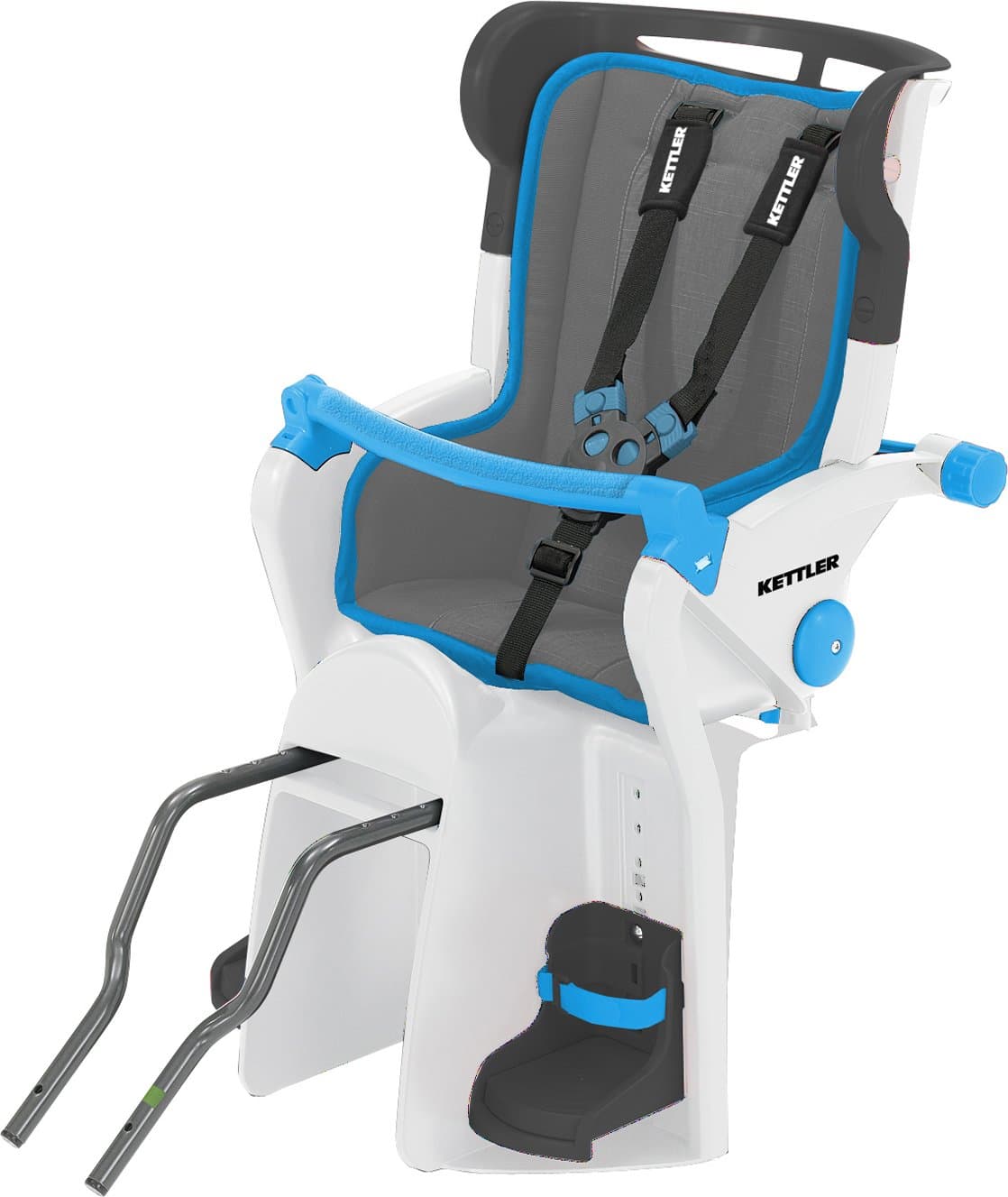 Kettler Flipper Child Bike Seat, Blue