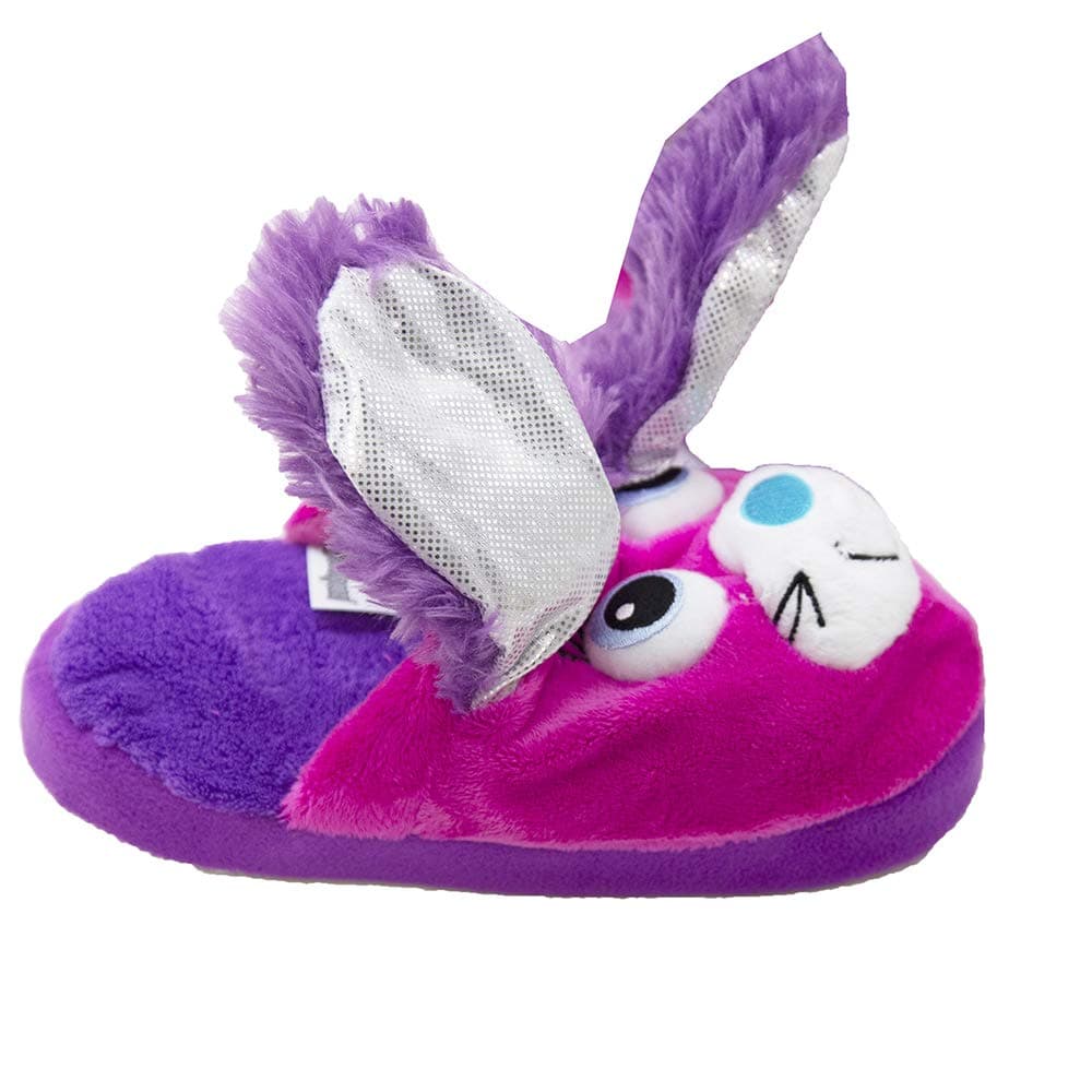 Bunny Slippers With Personality! Purple / Pink, Large Size 2.5-6