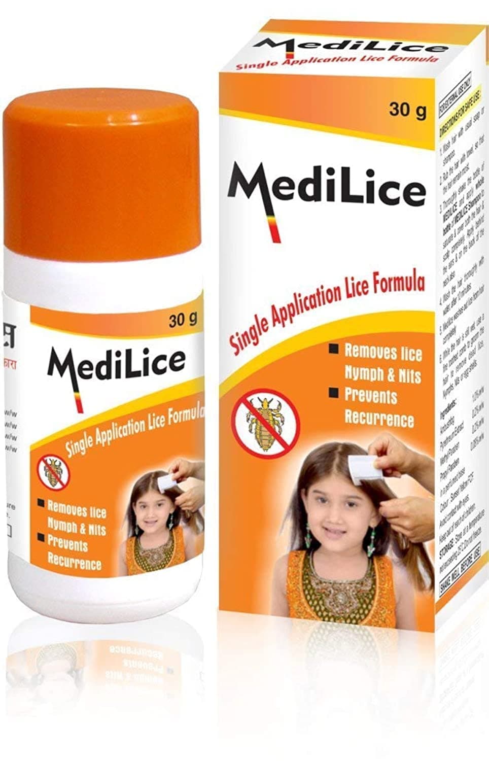 Medilice Anti Lice Cream Wash 30 G (Pack Of 6)