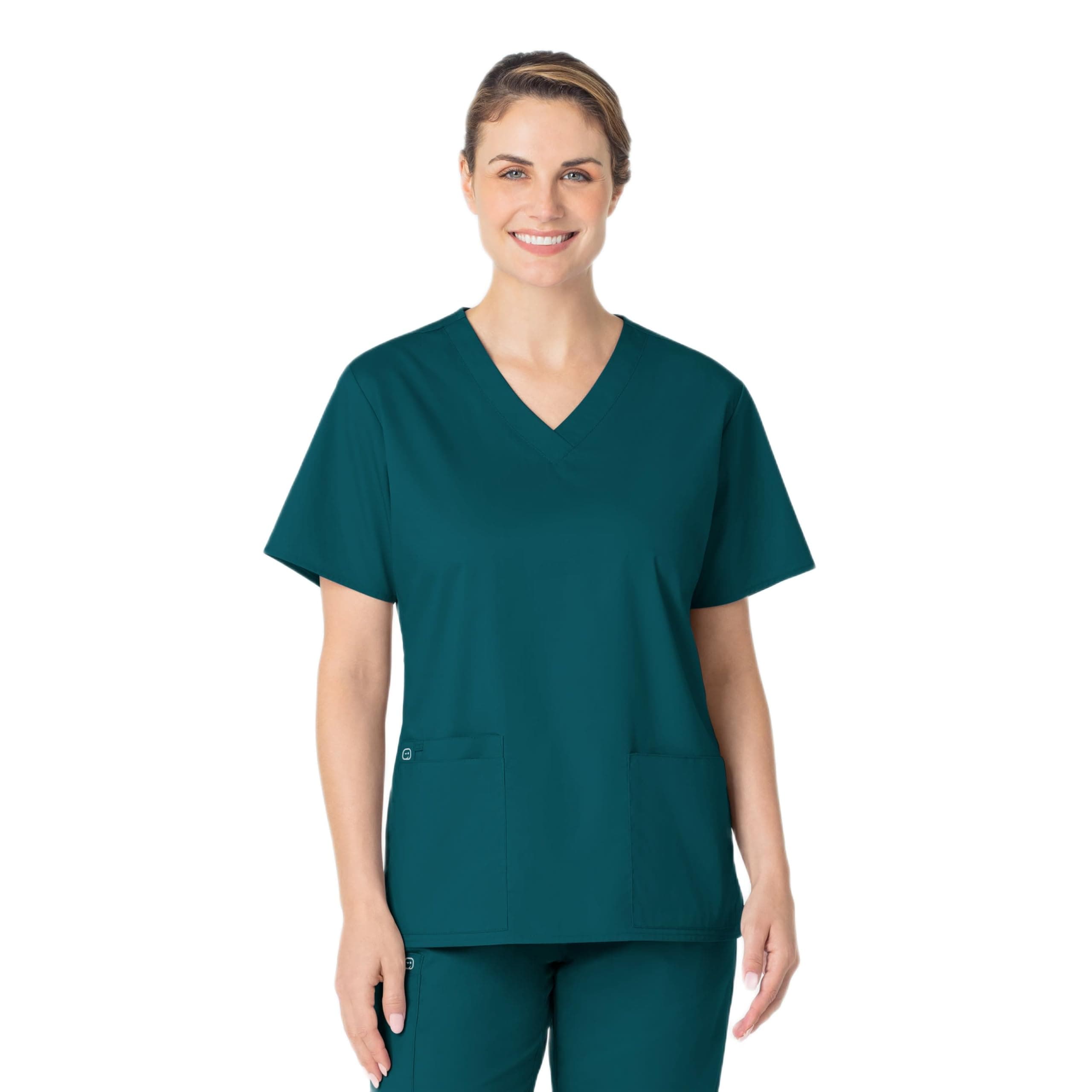 womens Women's V-neck Top Medical Scrubs Shirt (pack of 1)