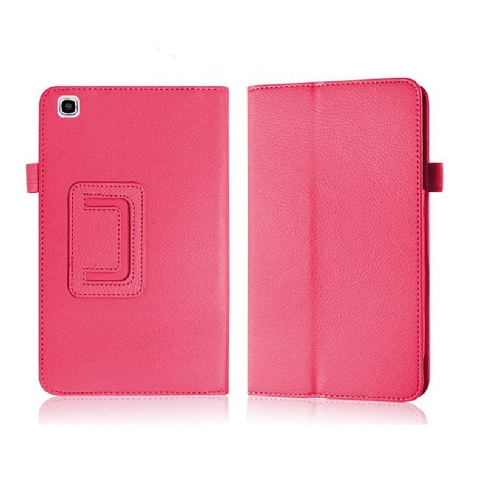 Cover Samsung Galaxy Tab 3 8 inch Back Case,Ultra Slim Lighted PU Leather Case Cover with Stand Case for Samsung Tab 3 8 SM-T310 Protective Case,Pink