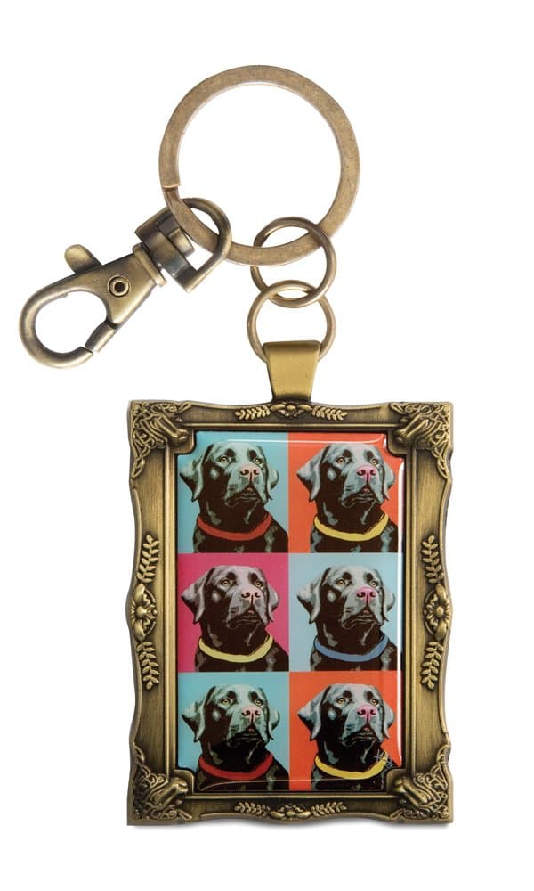 Pavilion Gift CompanyPavilion Gift Company- Black Lab - 2" x 2.75" Keychain Black Lab Dog Lover Dog Parent Dog Mom Dog Dad Dog Doggy Puppy K9 Accessory