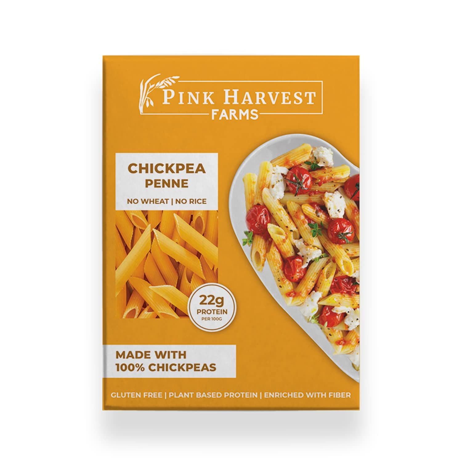 Chickpea Pasta | No Rice - No Maida | Vegan | Gluten Free | High Protein | (Chickpea Penne Pasta, 200 g (Pack of 1))