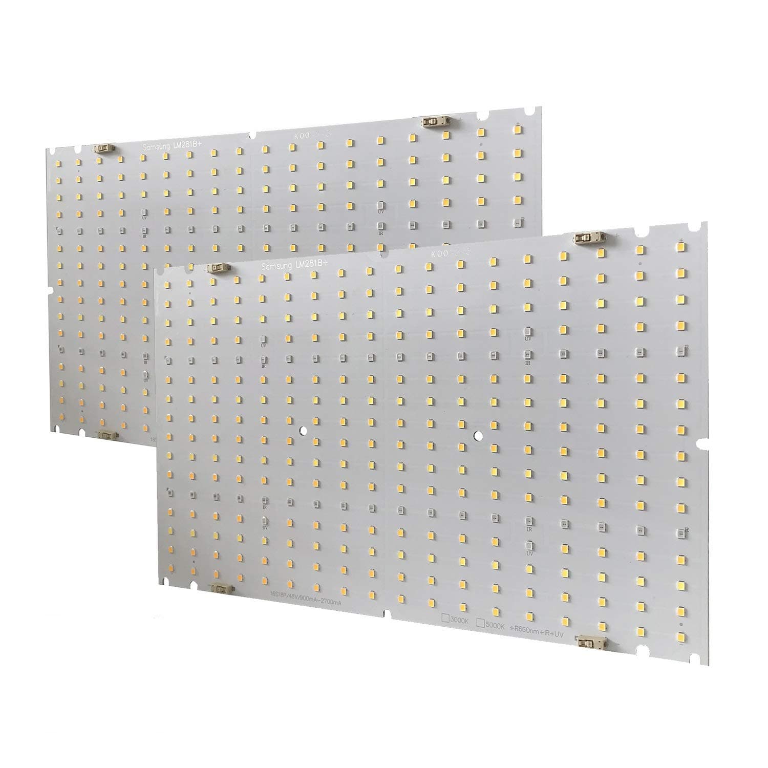 120W LED Grow Light PCB Boards with LM281B+ 3000K 5000K UV and IR Full Spectrum Panel Lighting PCB Kit