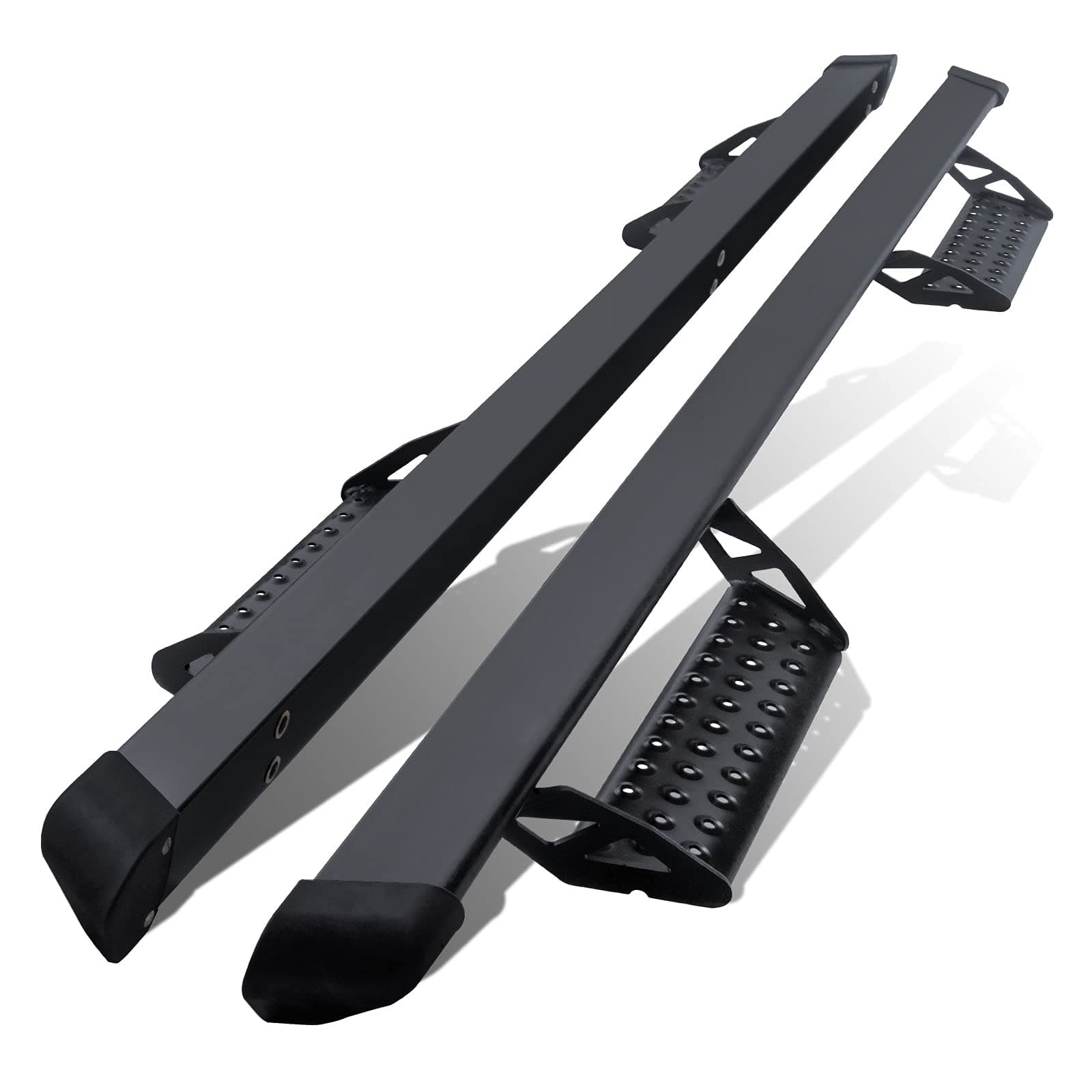 Running Boards for Toyota Tacoma, Toyota Tacoma Step Bars for 2005-2021 Toyota Tacoma Double Cab/Crew Cab with 4 Full Size Door (Driver and Passenger Side),Drop Step Style,Black,3 Inches