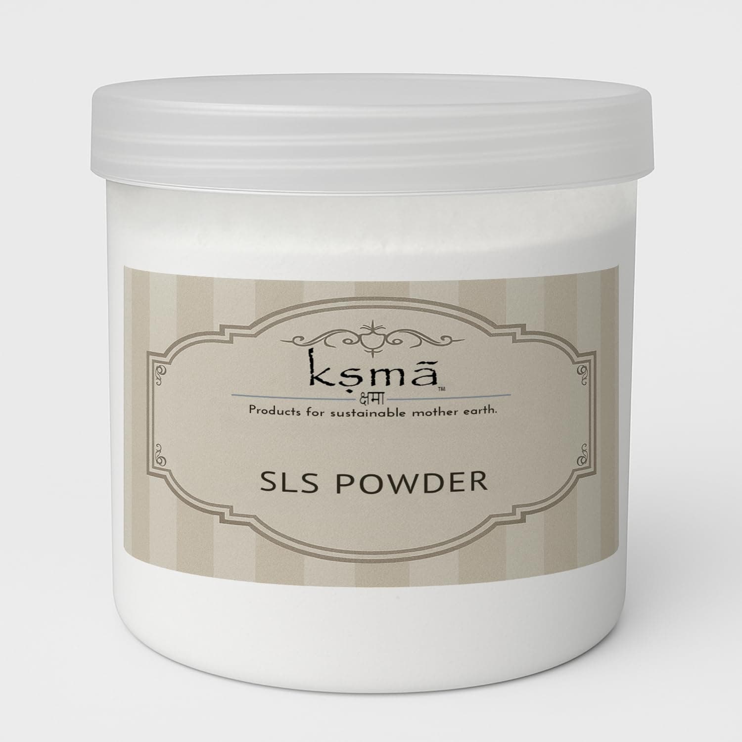 Ksma Sodium Lauryl Sulphate Powder 250g (SLS Powder) For Making, Soap Shampoo, Cosmetics, Moisturizer, Lotion Domestic Use & DIY Personal Care