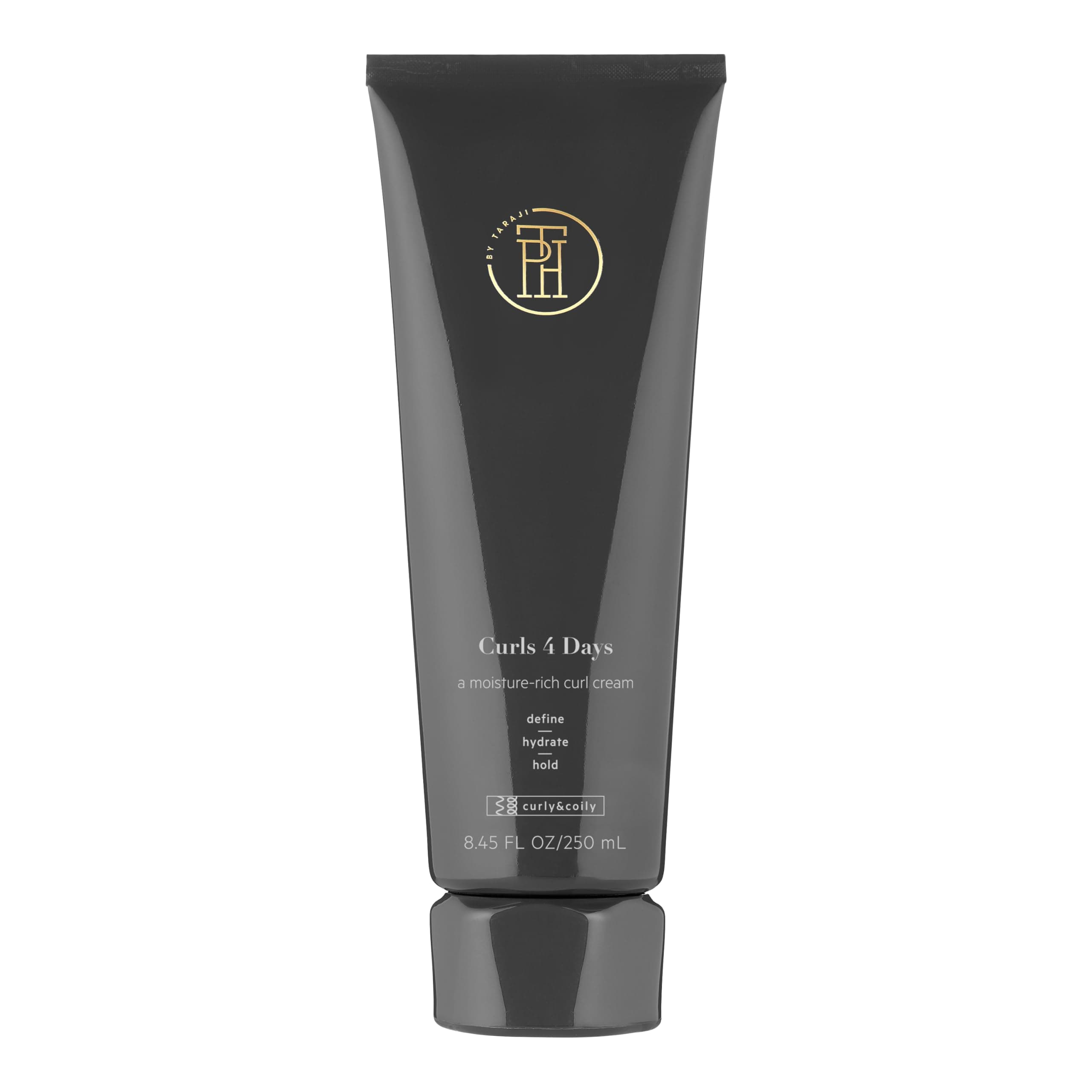 Dorzu TPH by Taraji - Curls 4 Days (Moisture Rich Curl Cream to Define, Hydrate & Hold) - 8.45 fl oz.