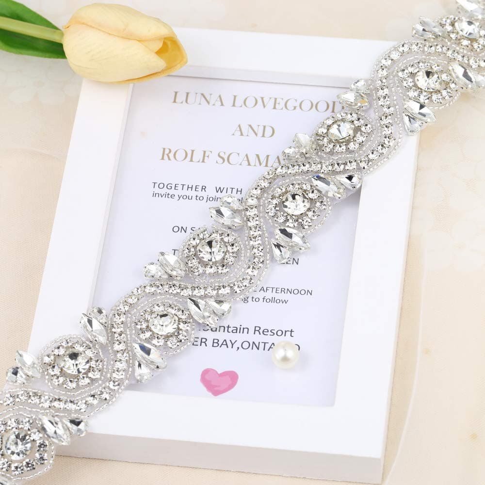 Wedding Rhinestone Trim Appliques
