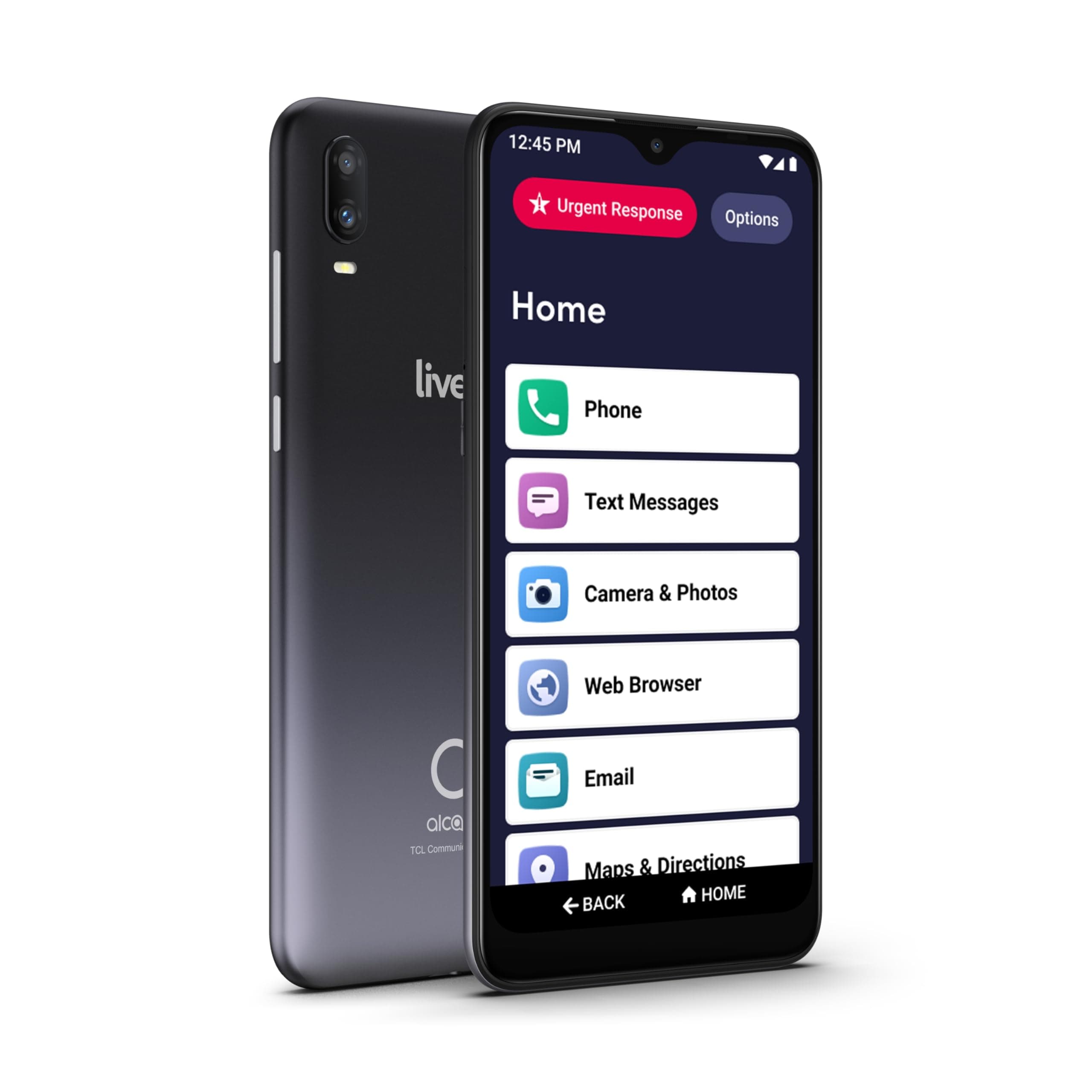 Jitterbug Phones Smart3 Smartphone for Seniors - Cell Phone for Seniors - Must Be Activated Phone Plan - Not Compatible with Other Wireless Carriers