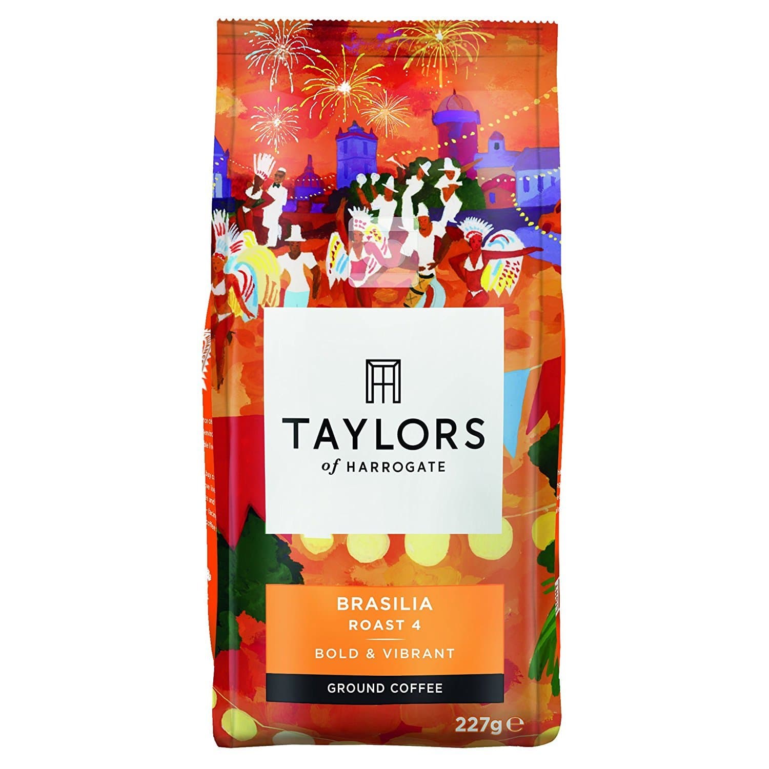 Taylors Of Harrogate Brasilia Ground Coffee, 227g