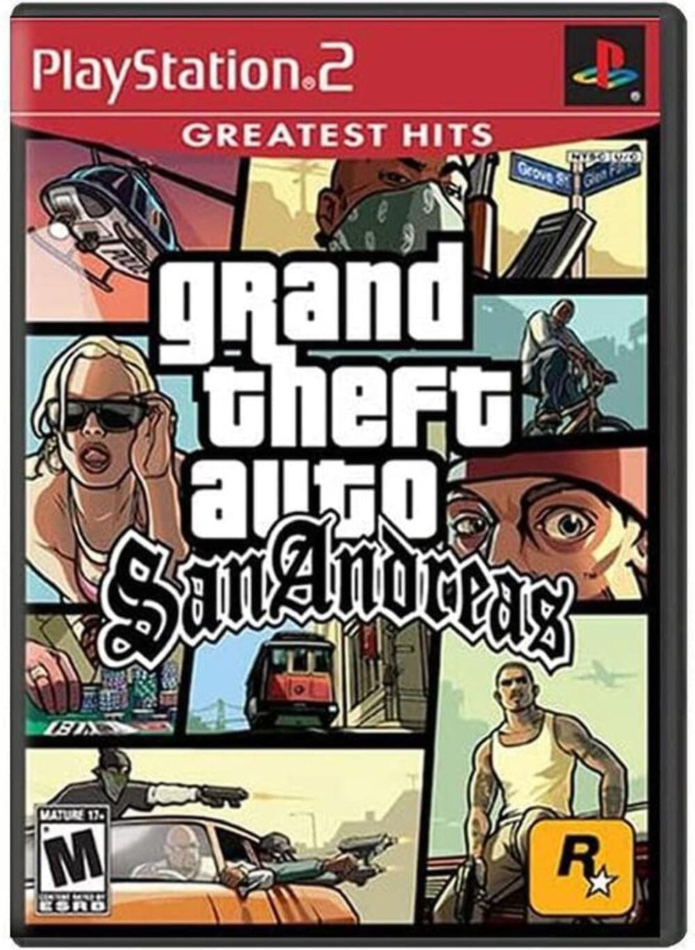 Grand Theft Auto San Andreas Greatest Hits - PlayStation 2
